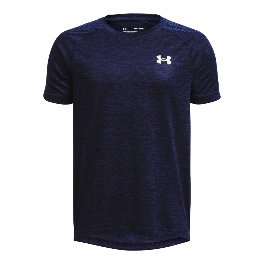 Image of Under Armour UA Tech 2.0 Short-Sleeve T-Shirt for Kids - Midnight Navy/White