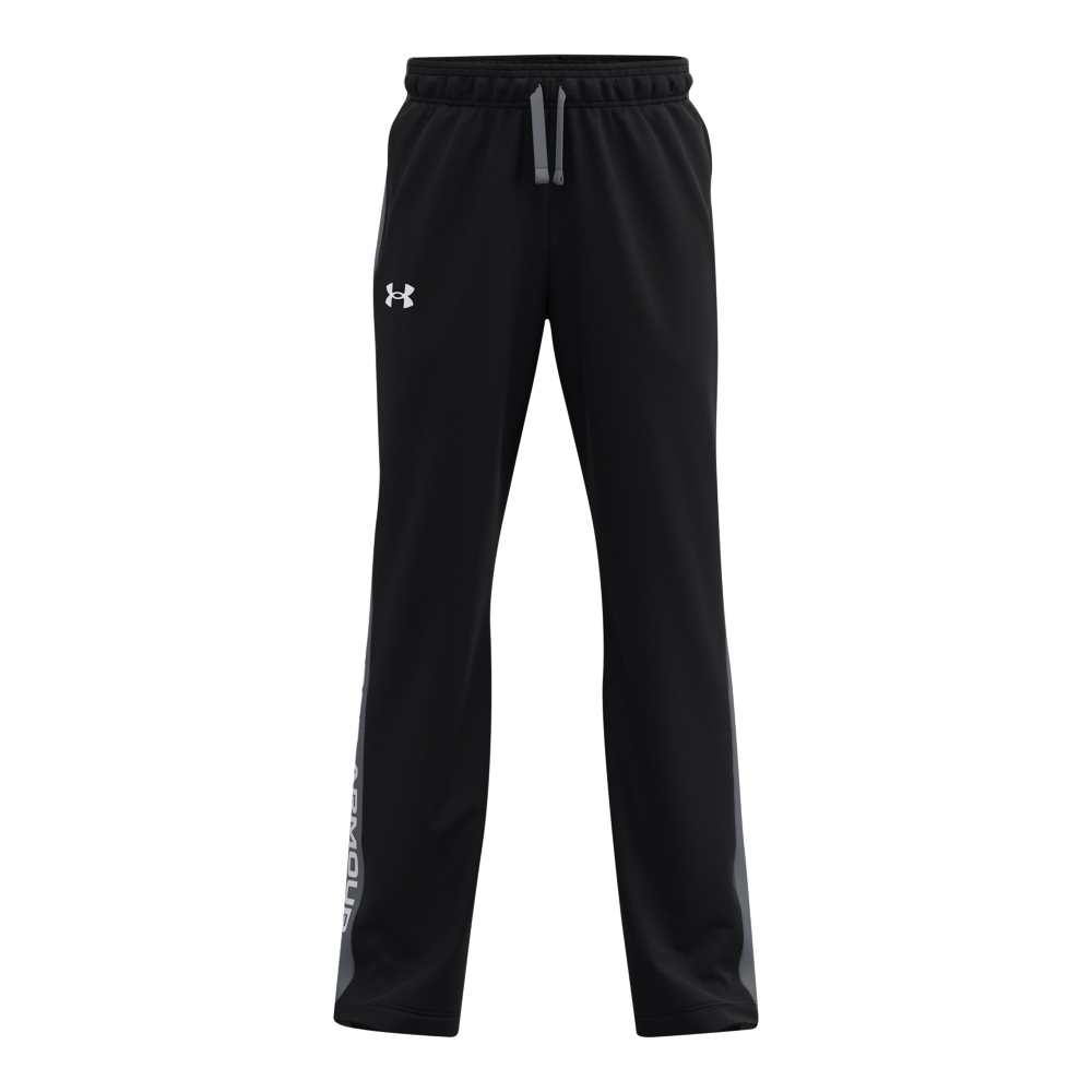 Image of Under Armour Brawler 2.0 Warm-Up Pants for Kids - Black/Pitch Gray - S