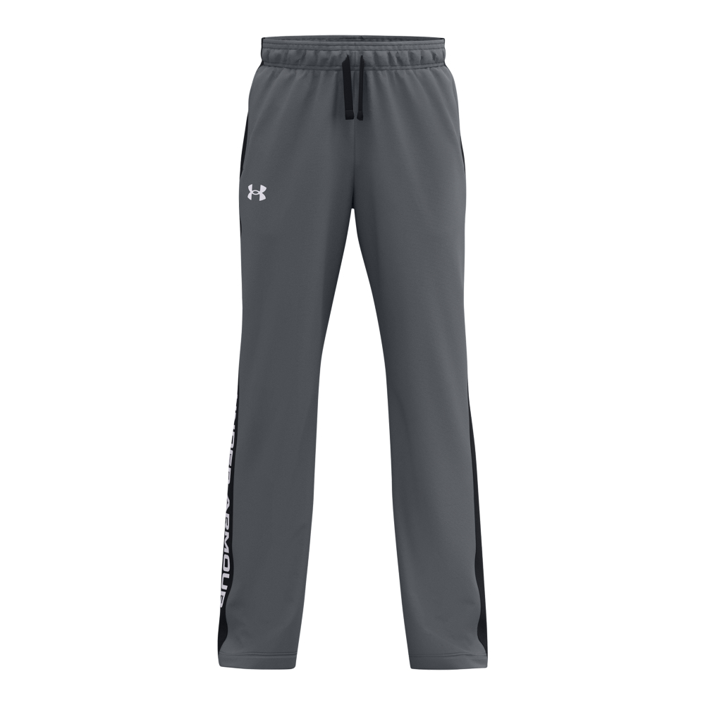 Image of Under Armour Brawler 2.0 Warm-Up Pants for Kids - Pitch Gray/Black - M