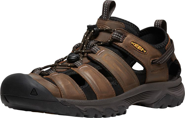 Image of KEEN Targhee III Sandals for Men - Bison/Mulch