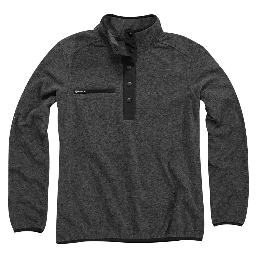 Image of Dri-Duck Denali Fleece Pullover for Ladies - Charcoal - 3XL