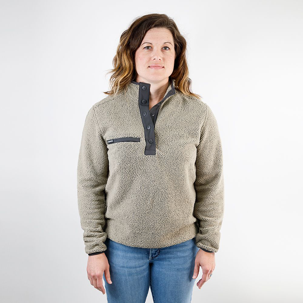 Image of Dri-Duck Cypress Fleece Pullover for Ladies - Moss - S