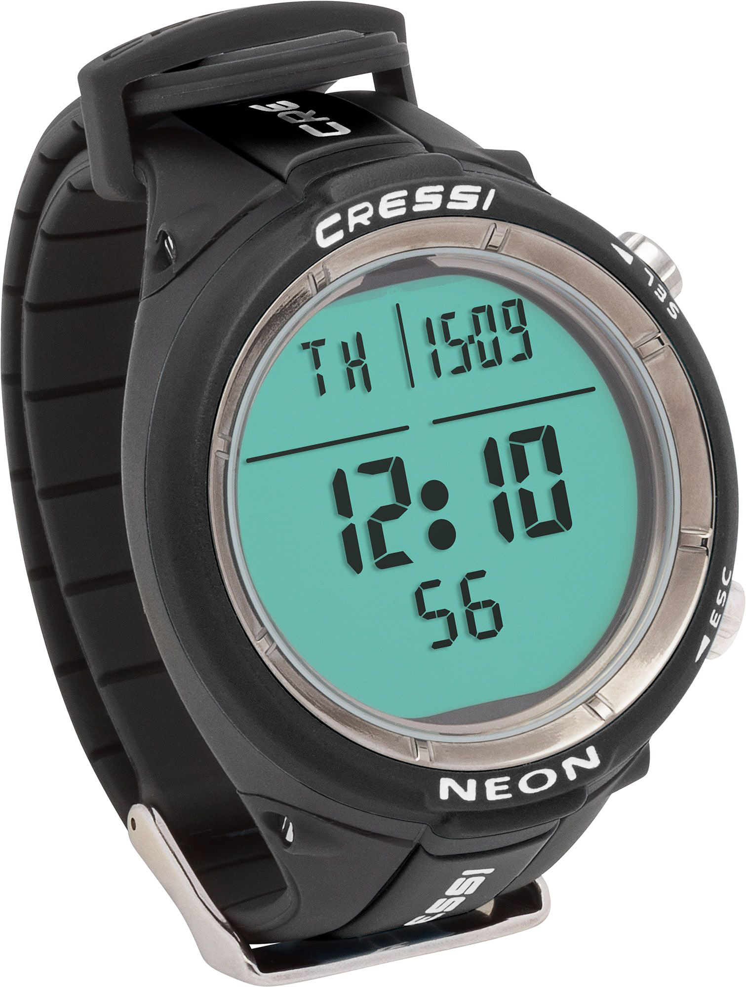 Image of Cressi Neon Dive Watch - Black/Black