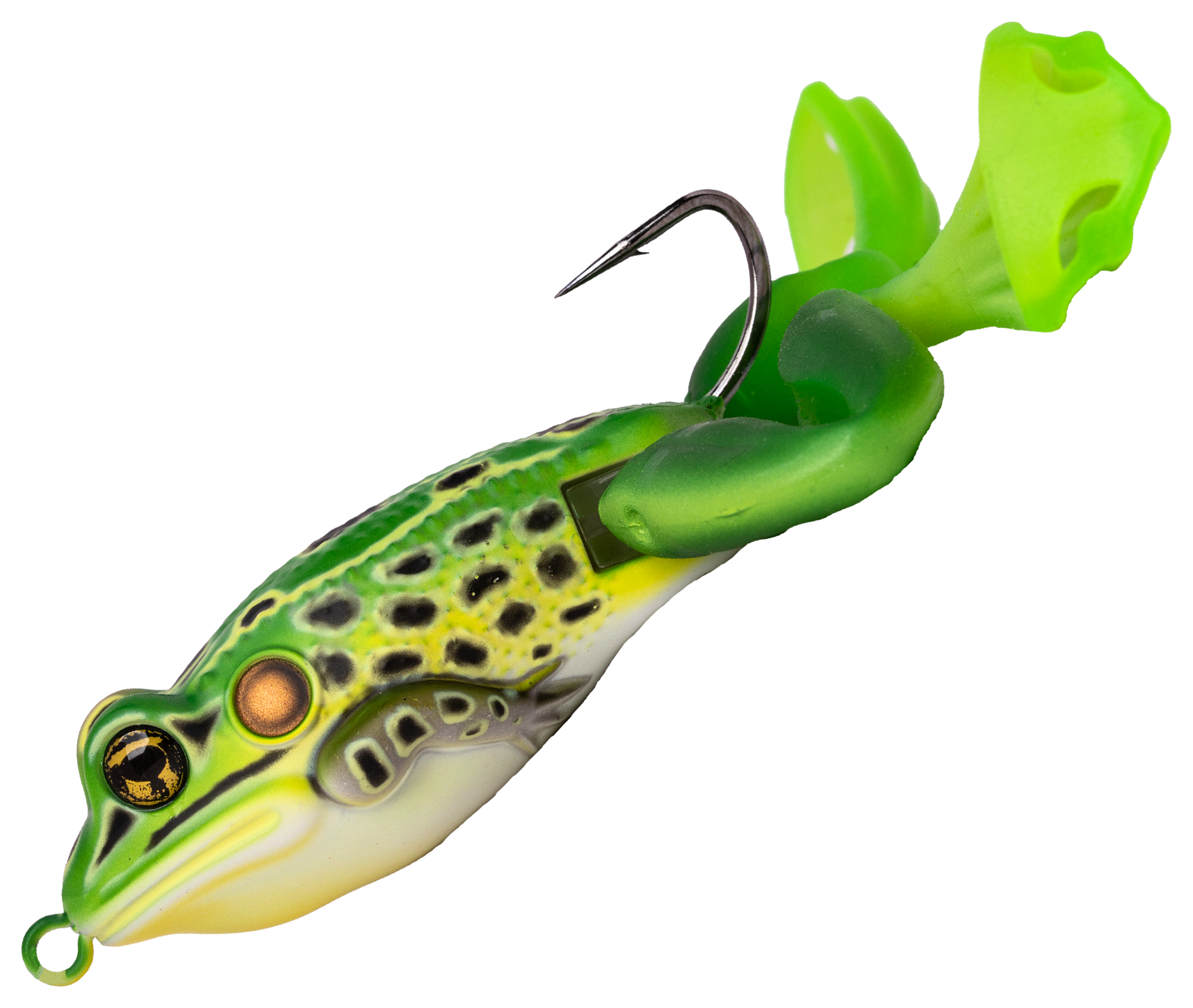 Image of LiveTarget Ultimate Stride Frog - Green/Yellow