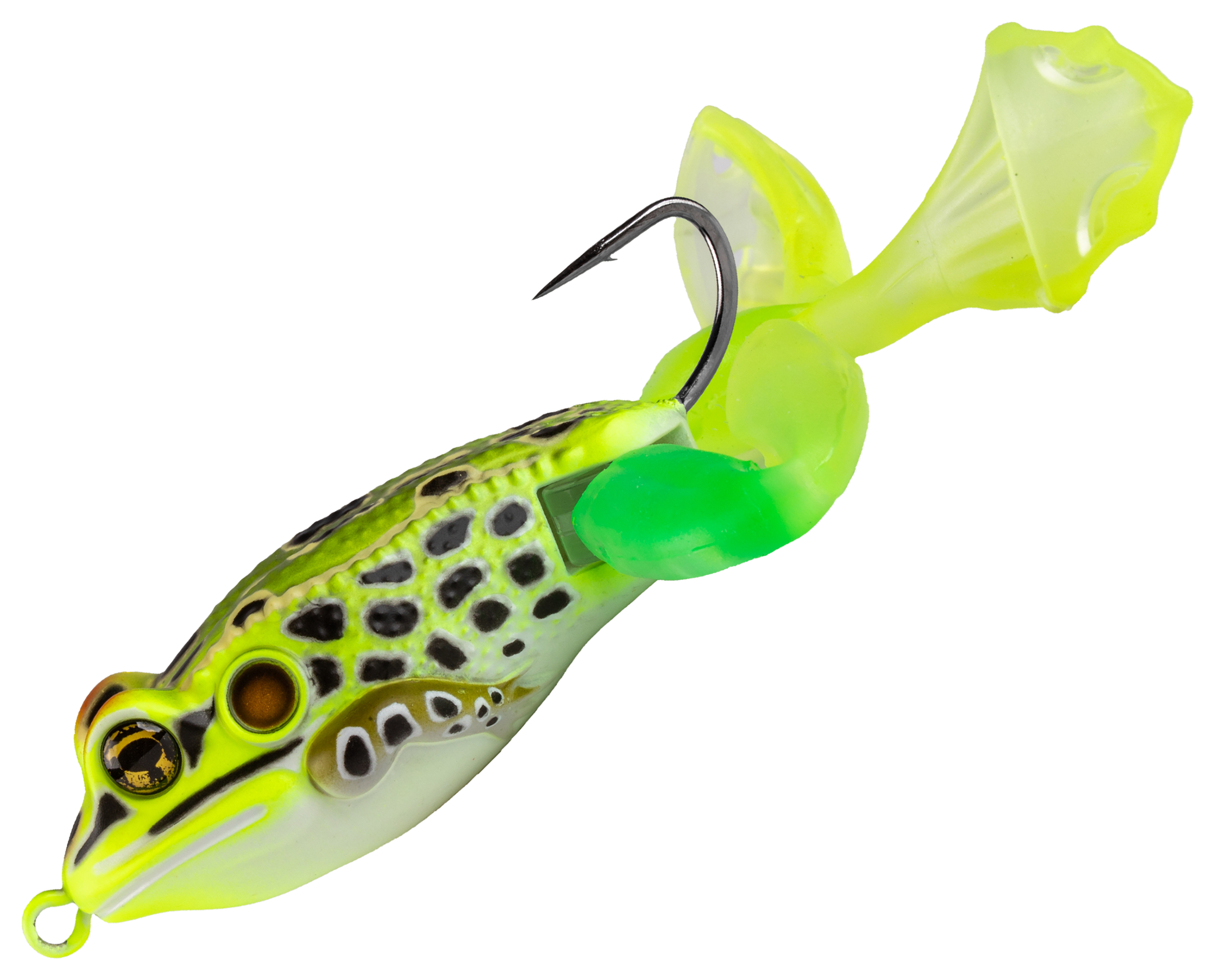 Image of LiveTarget Ultimate Stride Frog - Flourescent Green/Yellow