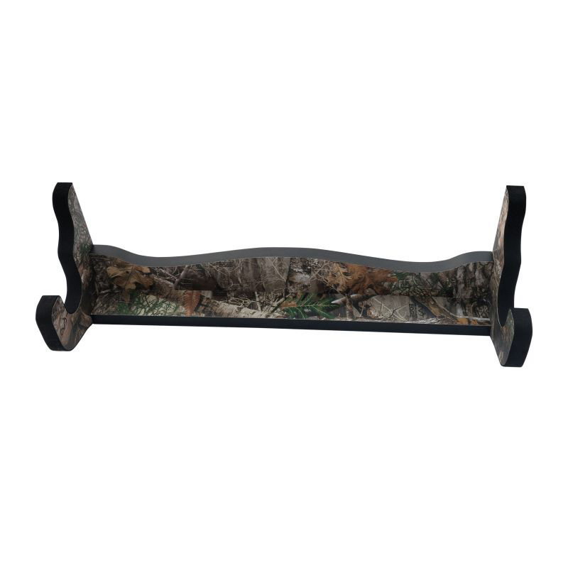 Rush Creek Creations Laminate Single Rifle/Shotgun Display Rack - Realtree Edge - Rush Creek Creations