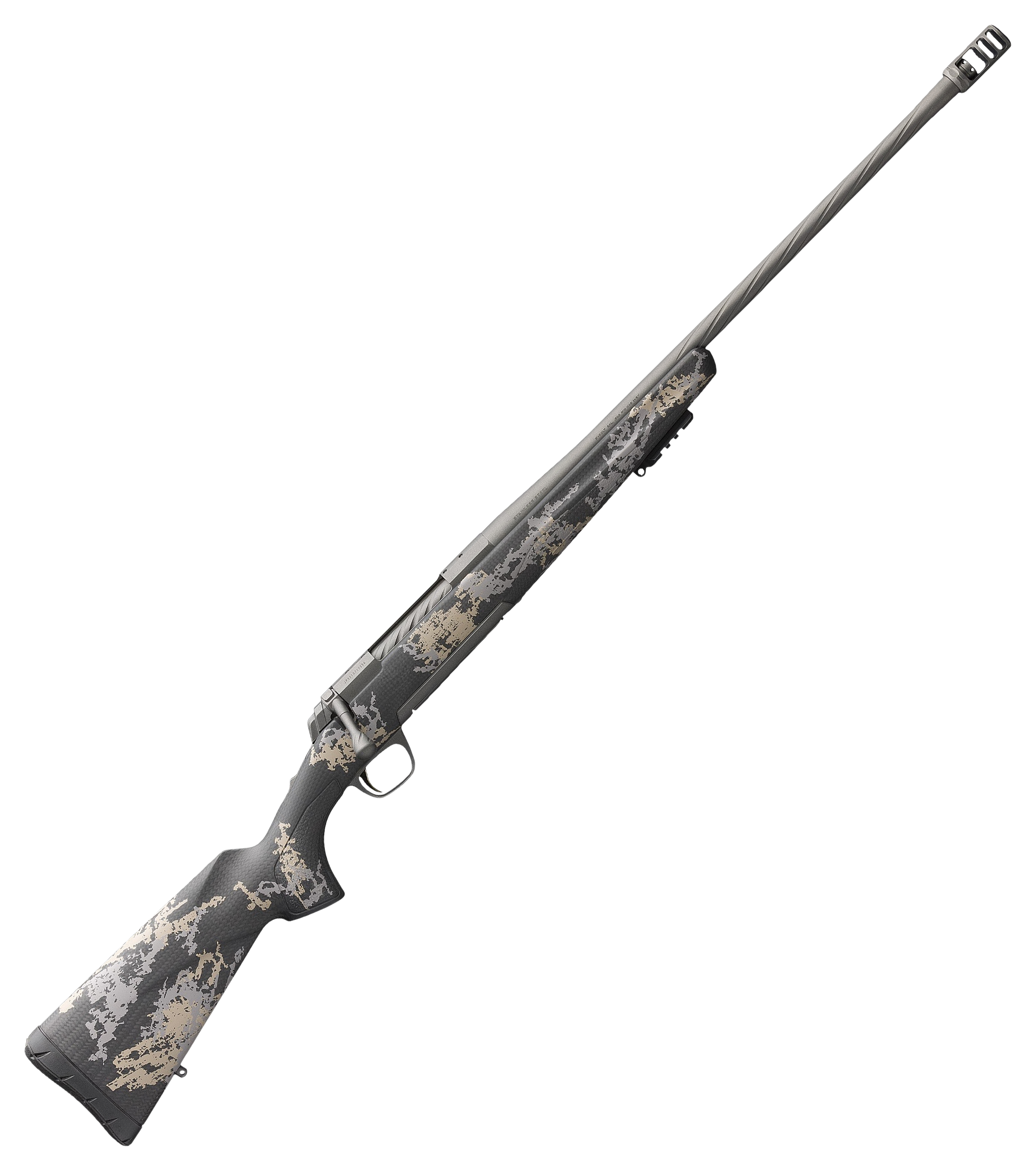 Image of Browning X-Bolt Mountain Pro SPR Bolt-Action Rifle - .300 PRC - Tungsten Cerakote - Sonoran Carbon Ambush