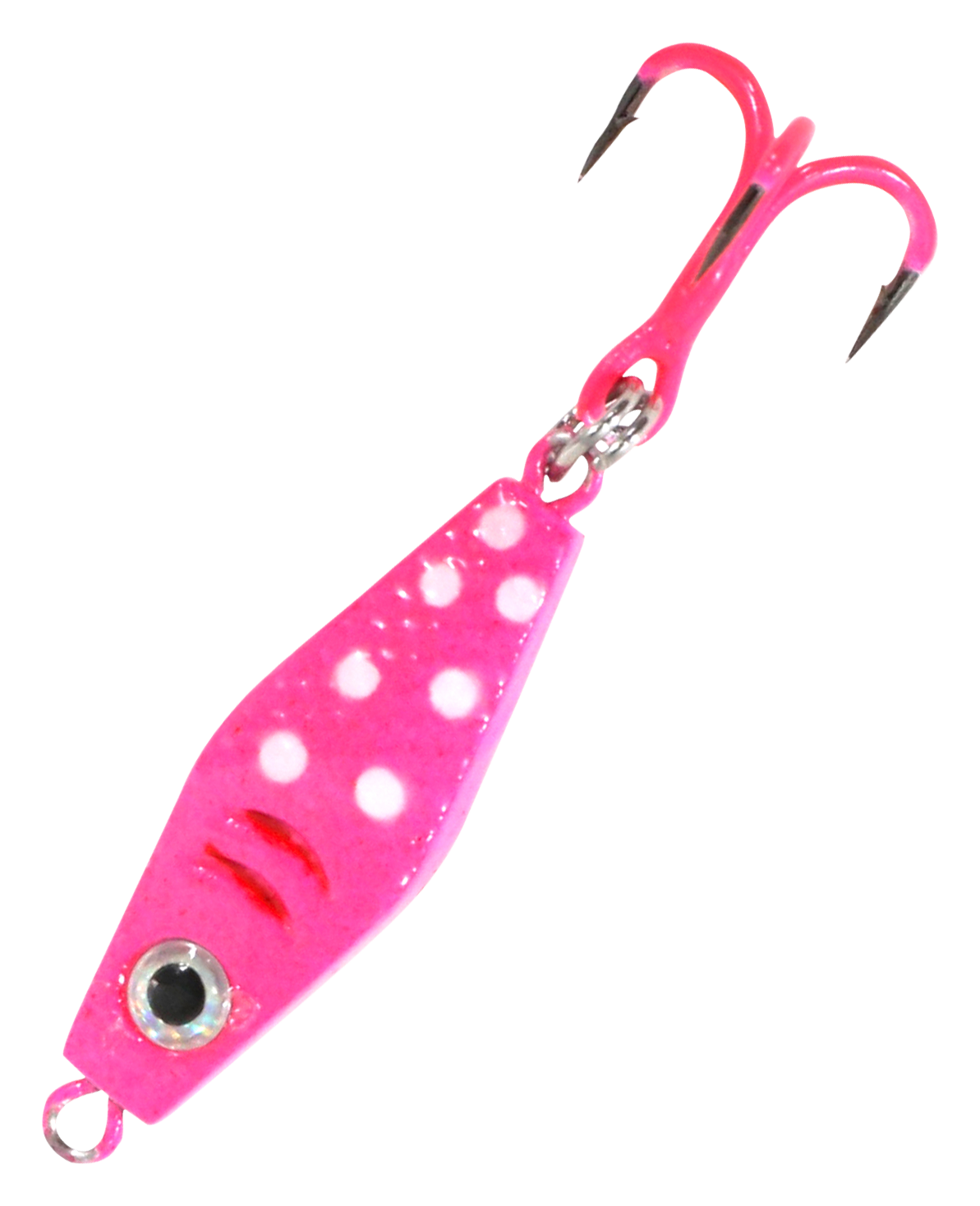 Clam Rattlin' PT Spoon - Pink Wonderbread Glow - 1/8 oz