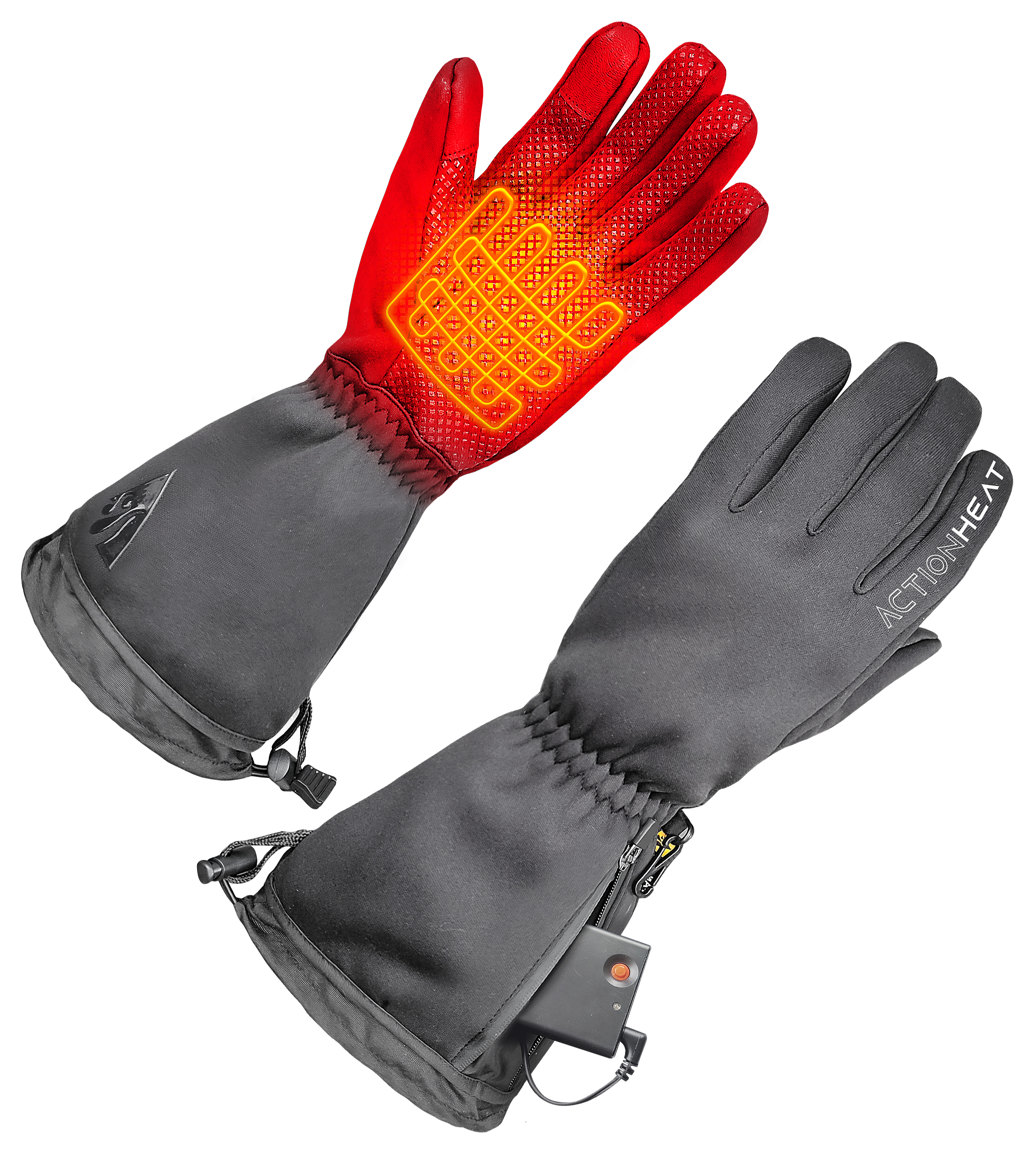 ACTIONHEAT AA Battery-Powered Touch-Screen-Capable Heated Gloves for Ladies