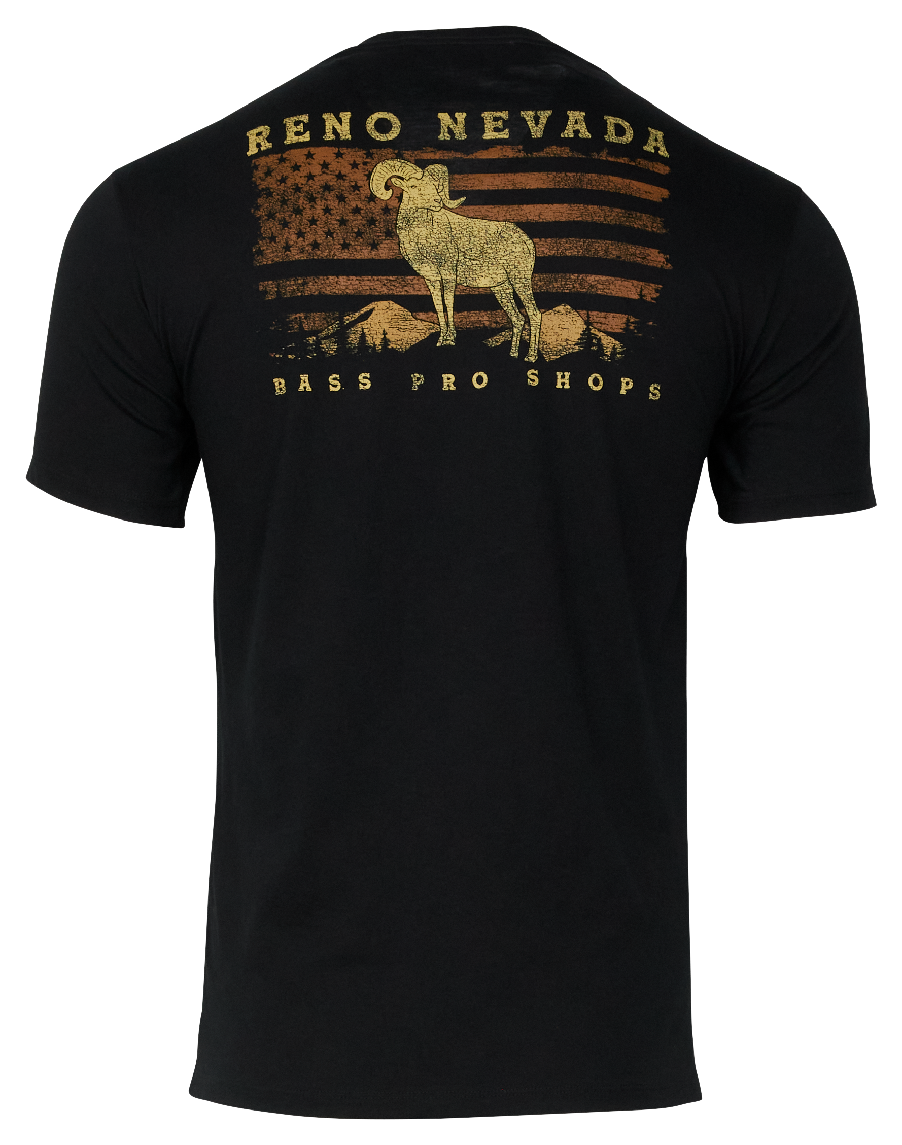 BASS PRO SHOPS Reno Big Horn Freedom Short-Sleeve T-Shirt for Men