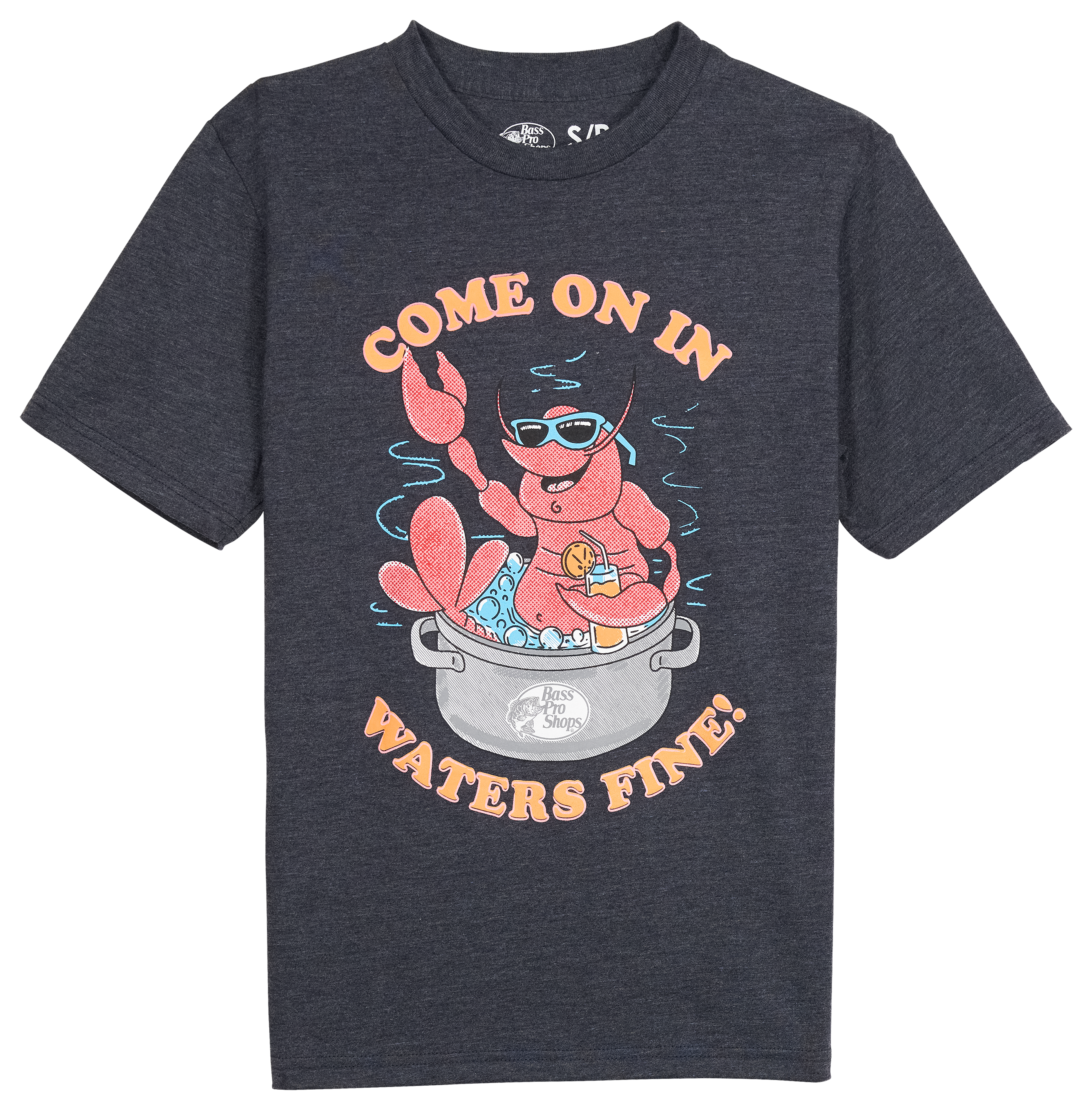BASS PRO SHOPS Hot Tub Lobster Graphic Short-Sleeve T-Shirt for Kids