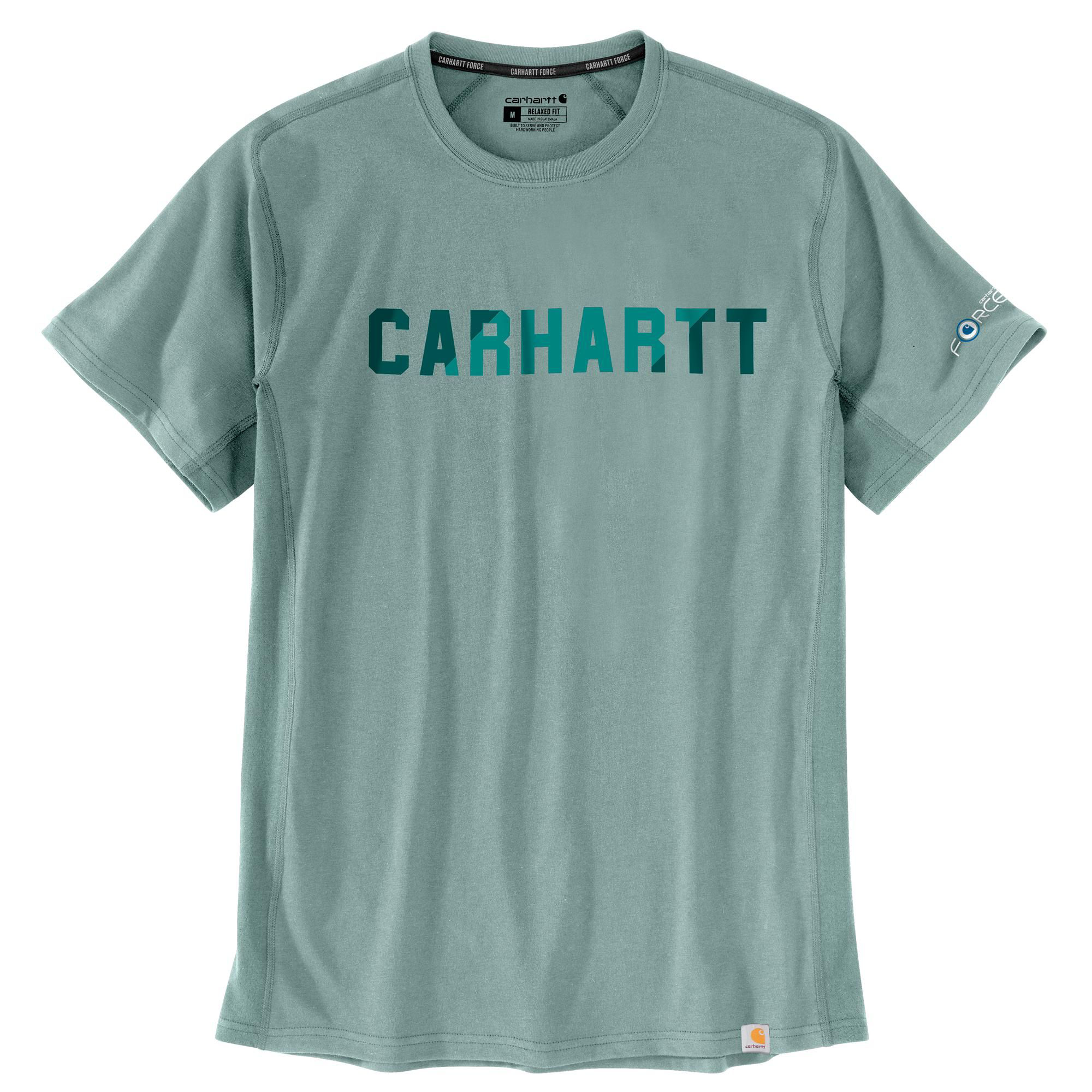 101168593-3676566 Carhartt Force Relaxed Fit Midweight Block Logo Gr sku 101168593-3676566