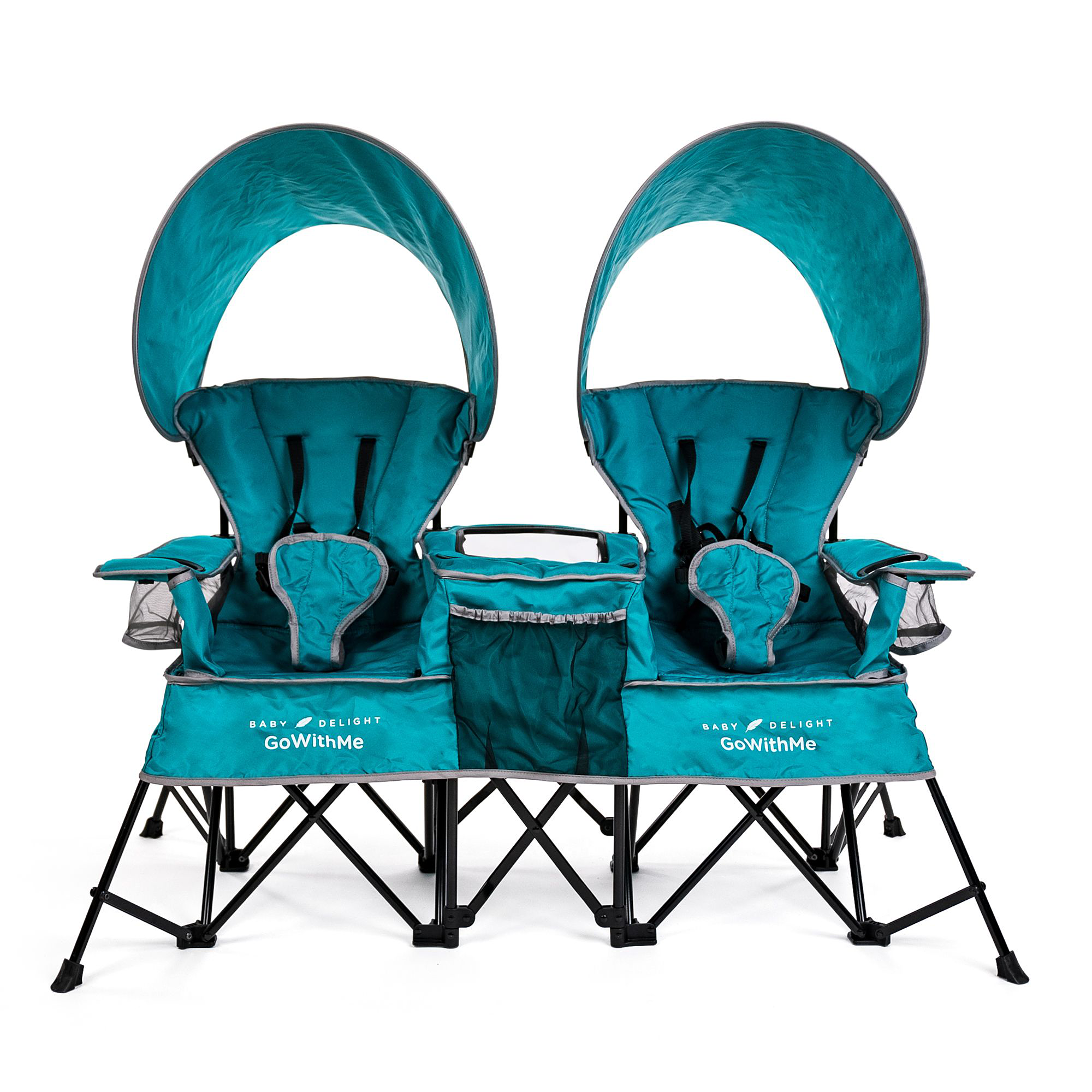 Baby Delight Go With Me Duo Deluxe Portable Double Chair for Kids