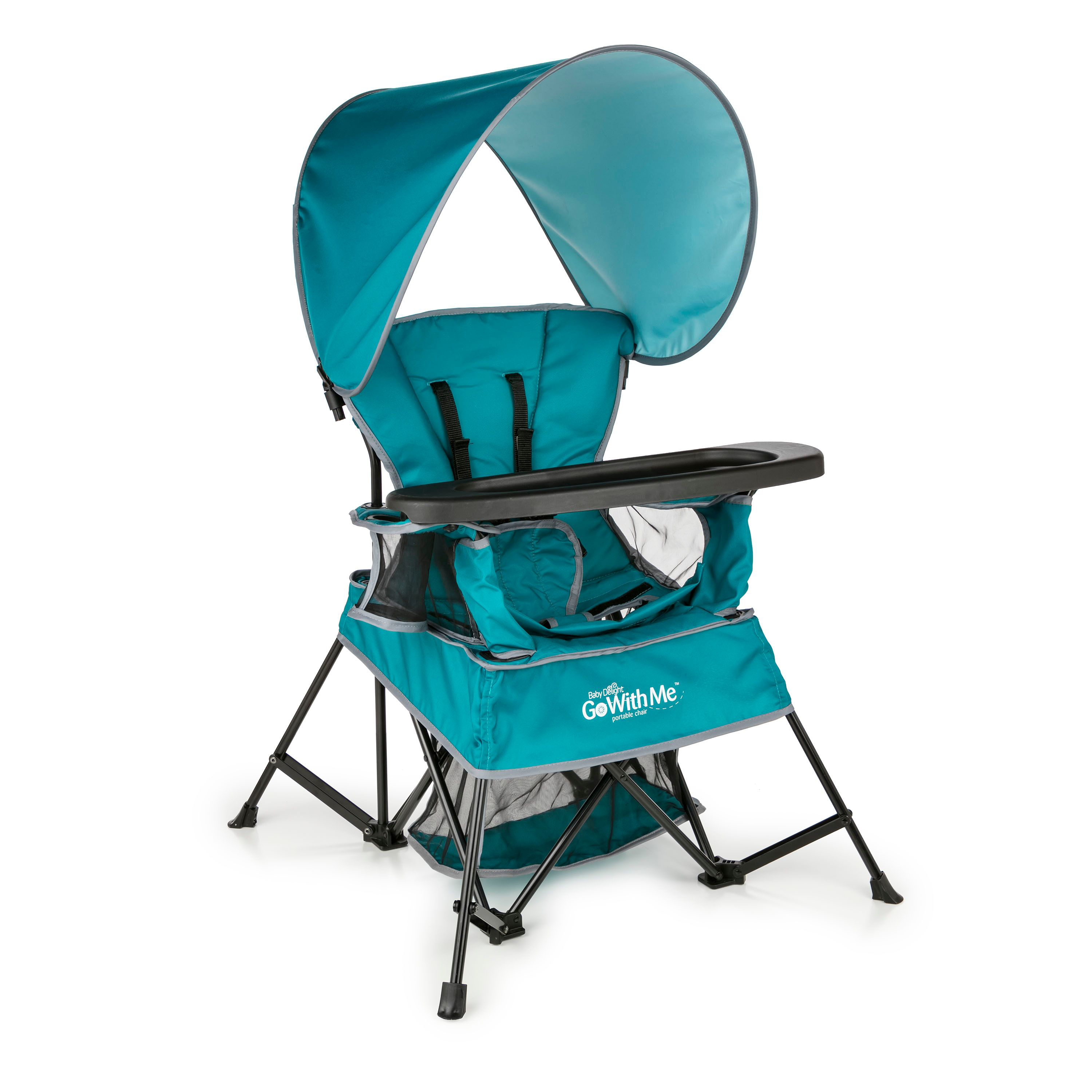 Baby Delight Go With Me Venture Deluxe Portable Chair for Kids - Teal