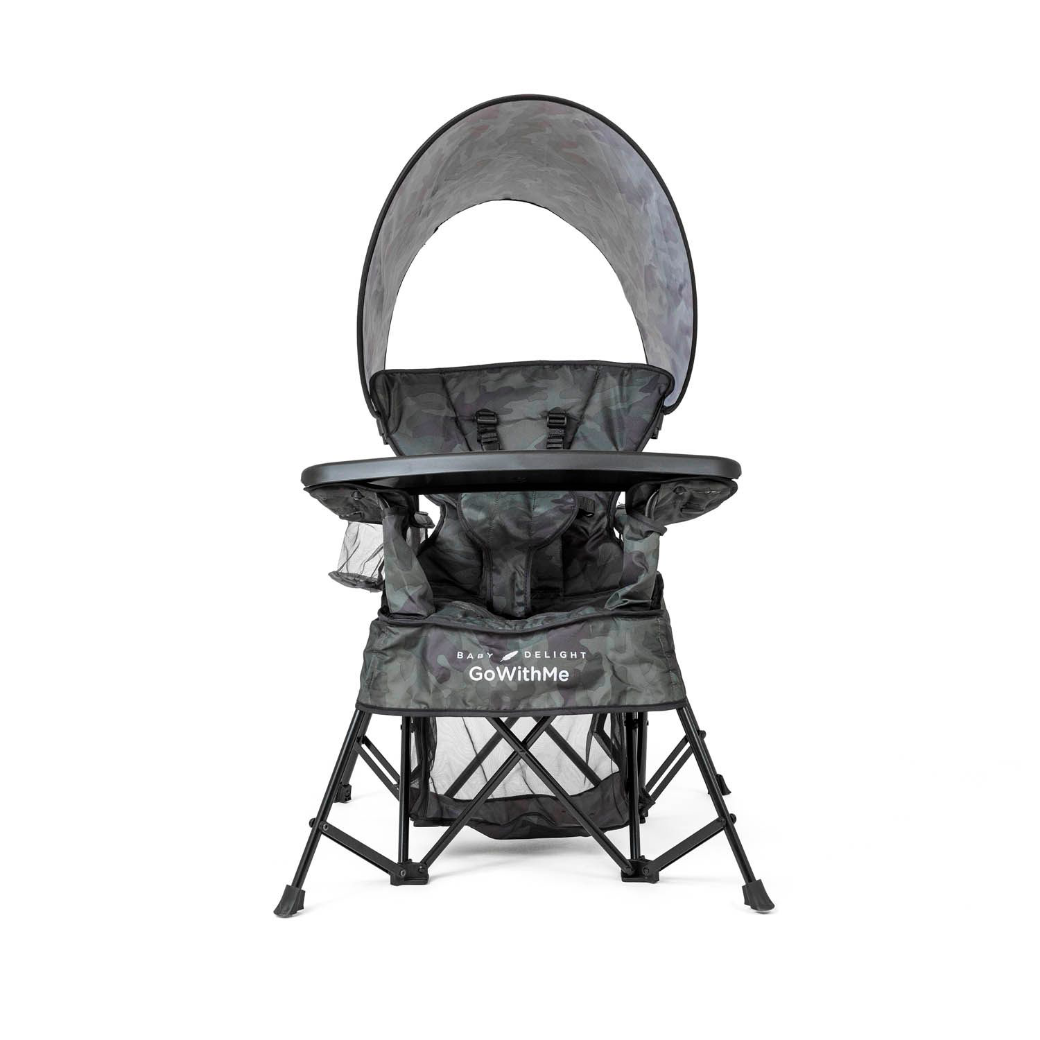 Baby Delight Go With Me Venture Deluxe Portable Chair for Kids - Carbon Camo