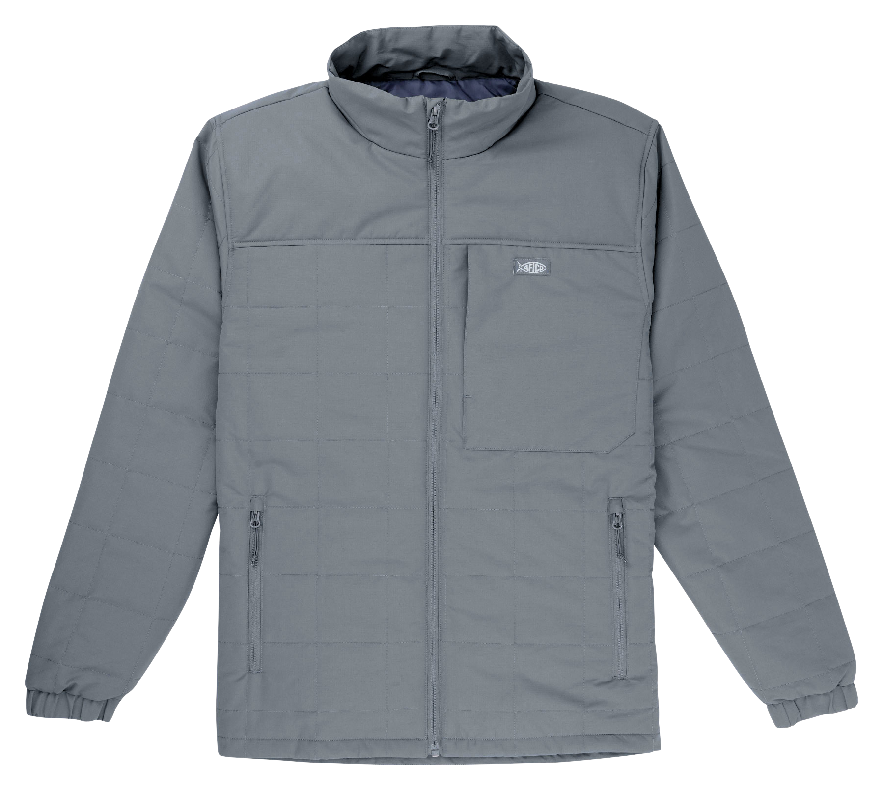 Image of AFTCO Crosswind Recycled Puff Jacket for Men - Charcoal - XL