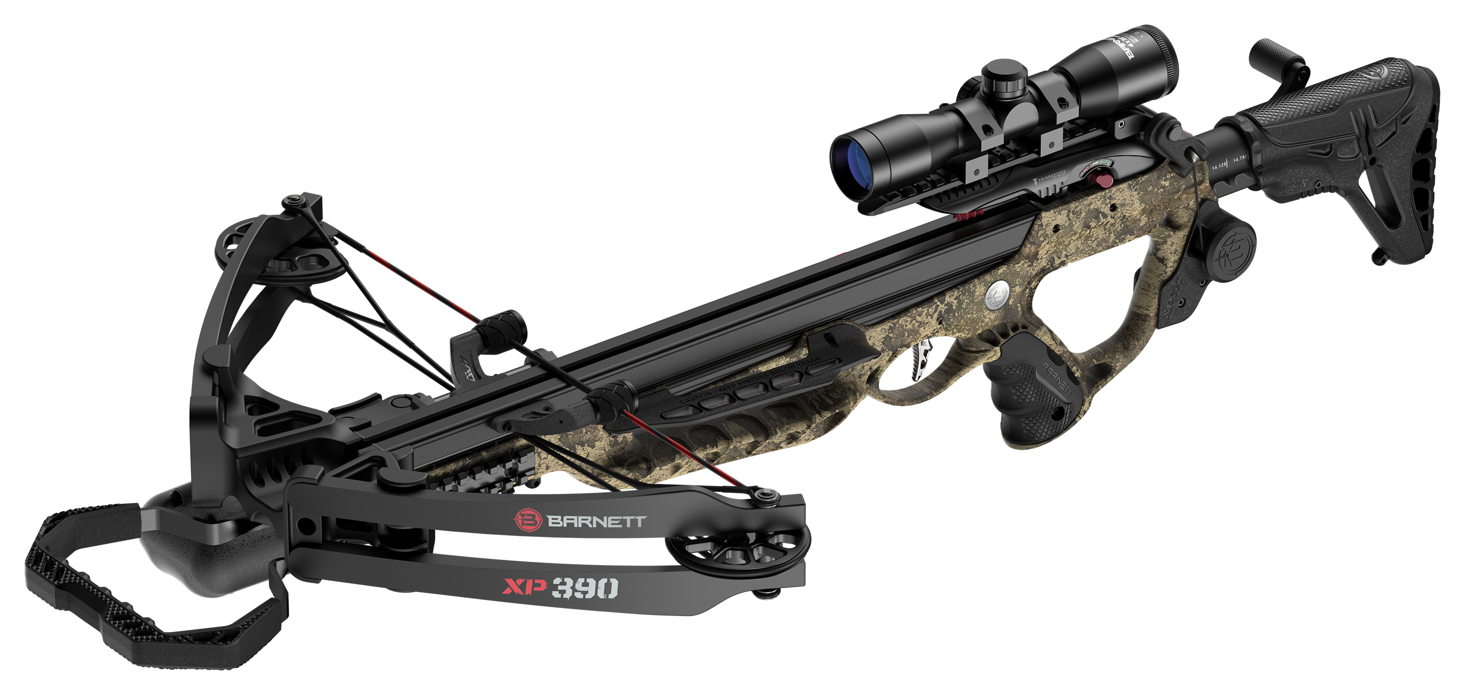 Barnett XP390 TrueTimber Crossbow Package with Crank Cocking Device