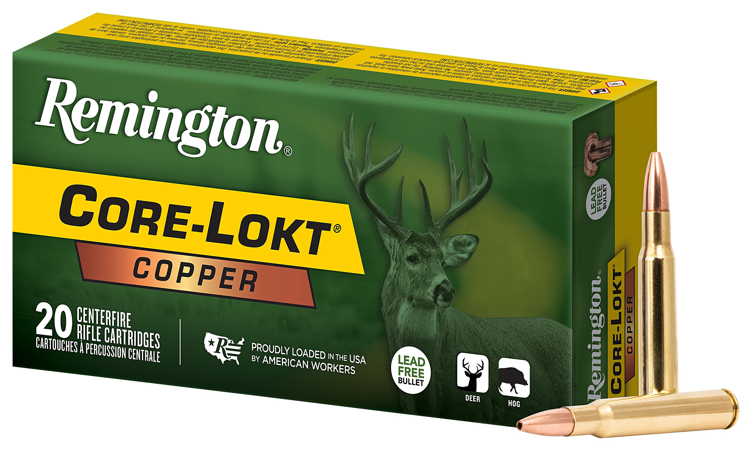 Remington Core-Lokt Copper .30-06 Springfield 150 Grain Rifle Ammo