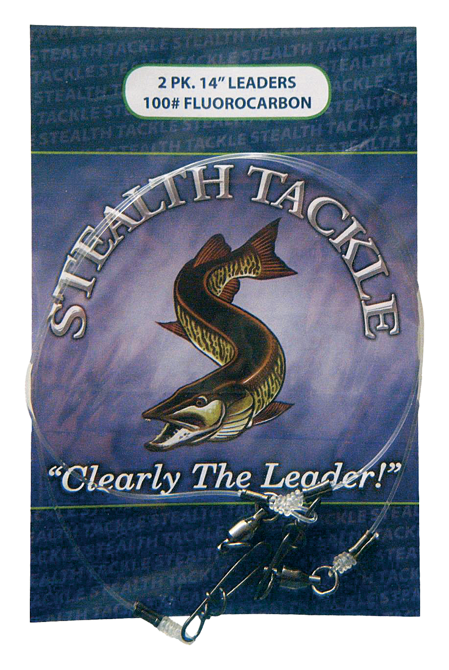 Stealth Tackle Flourocarbon Leaders - 150 Lb. Test