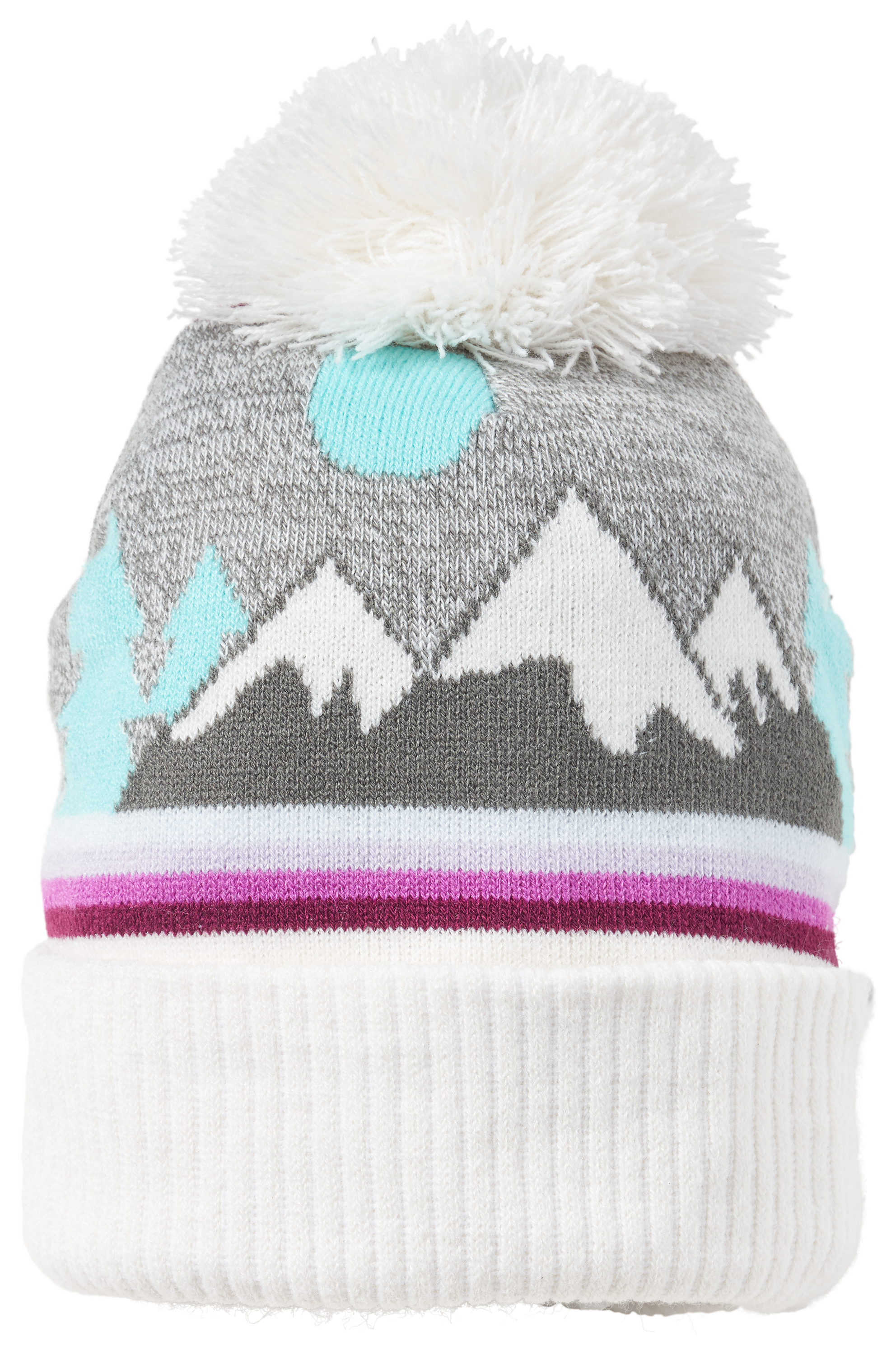 Image of Grand Sierra Mountain Pom-Pom Beanie for Kids