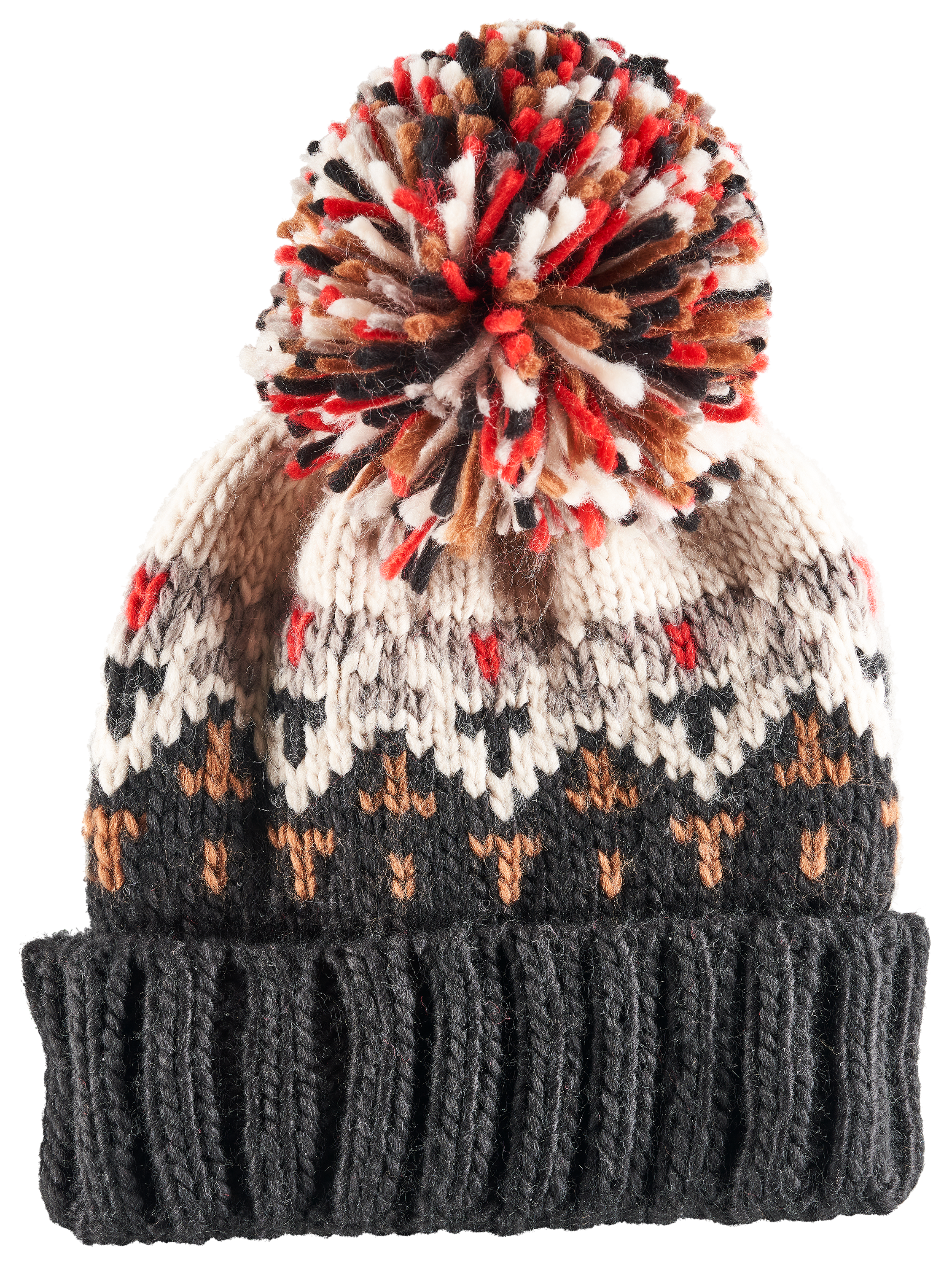 NATURAL REFLECTIONS Slopes Cuff Beanie for Ladies
