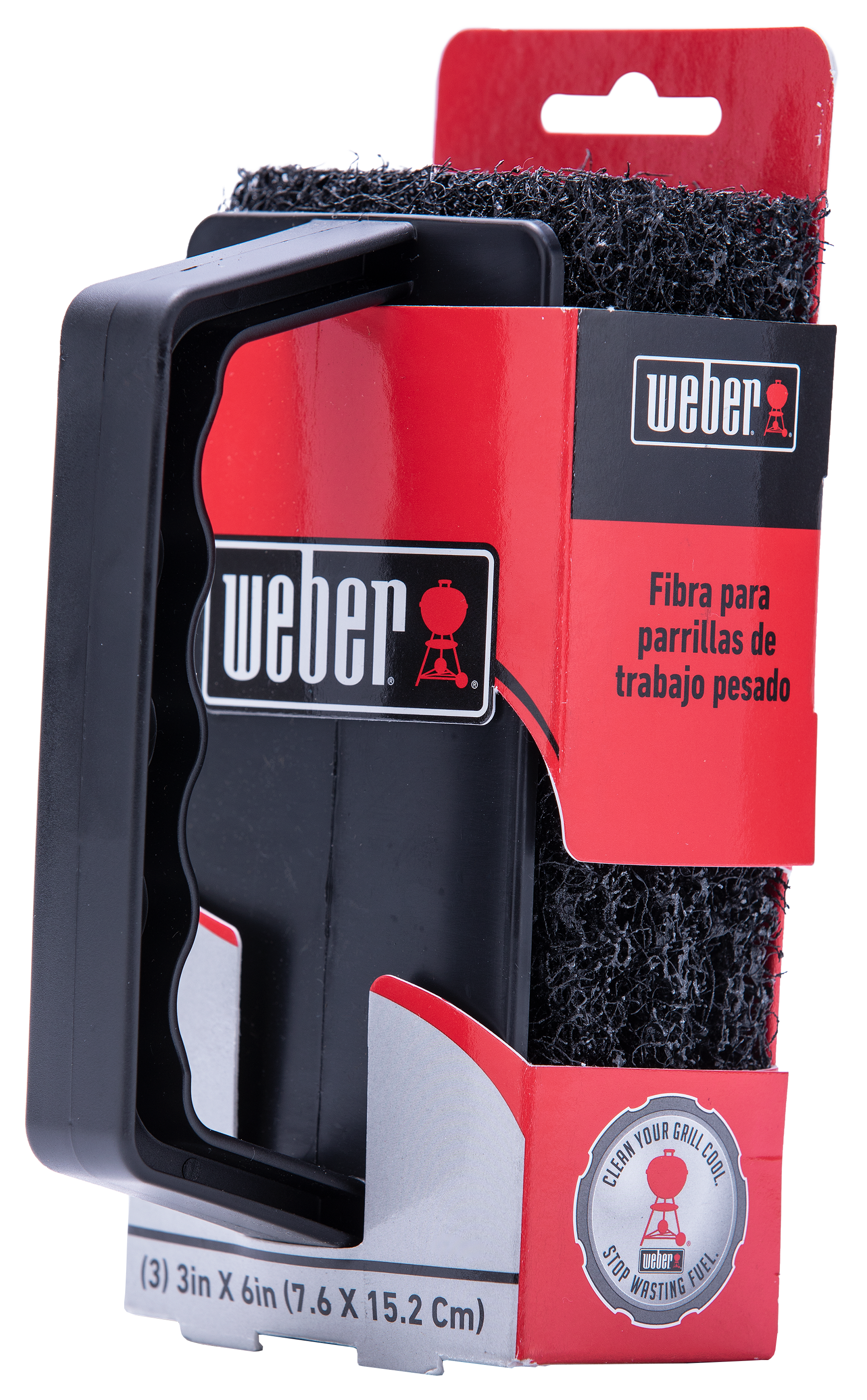 WEBER Heavy-Duty Grate Grill Scrubber