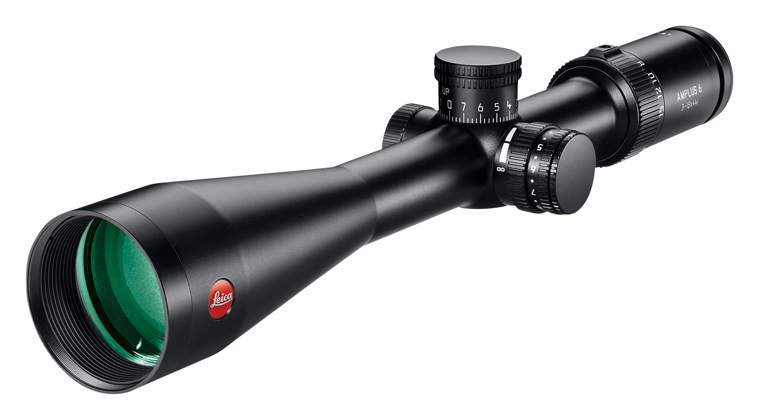 Leica Amplus 6 Rifle Scope - 3-18x44mm - Black - Leica