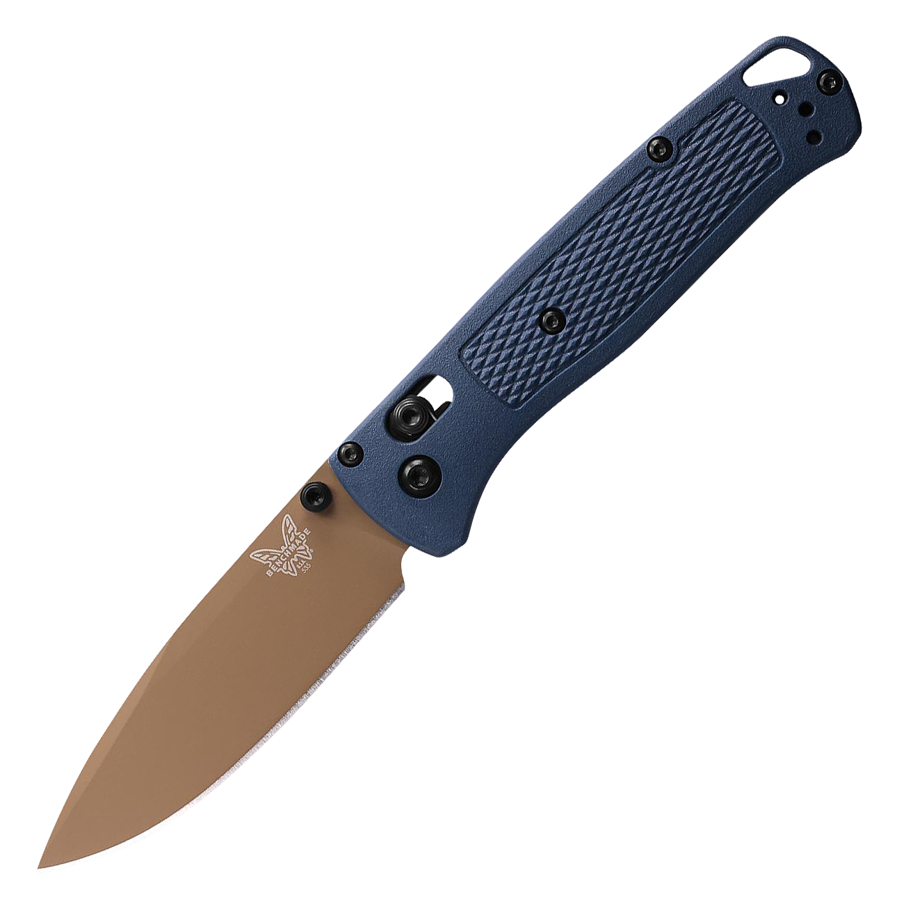 Image of Benchmade Bugout Folding Knife - Crater Blue