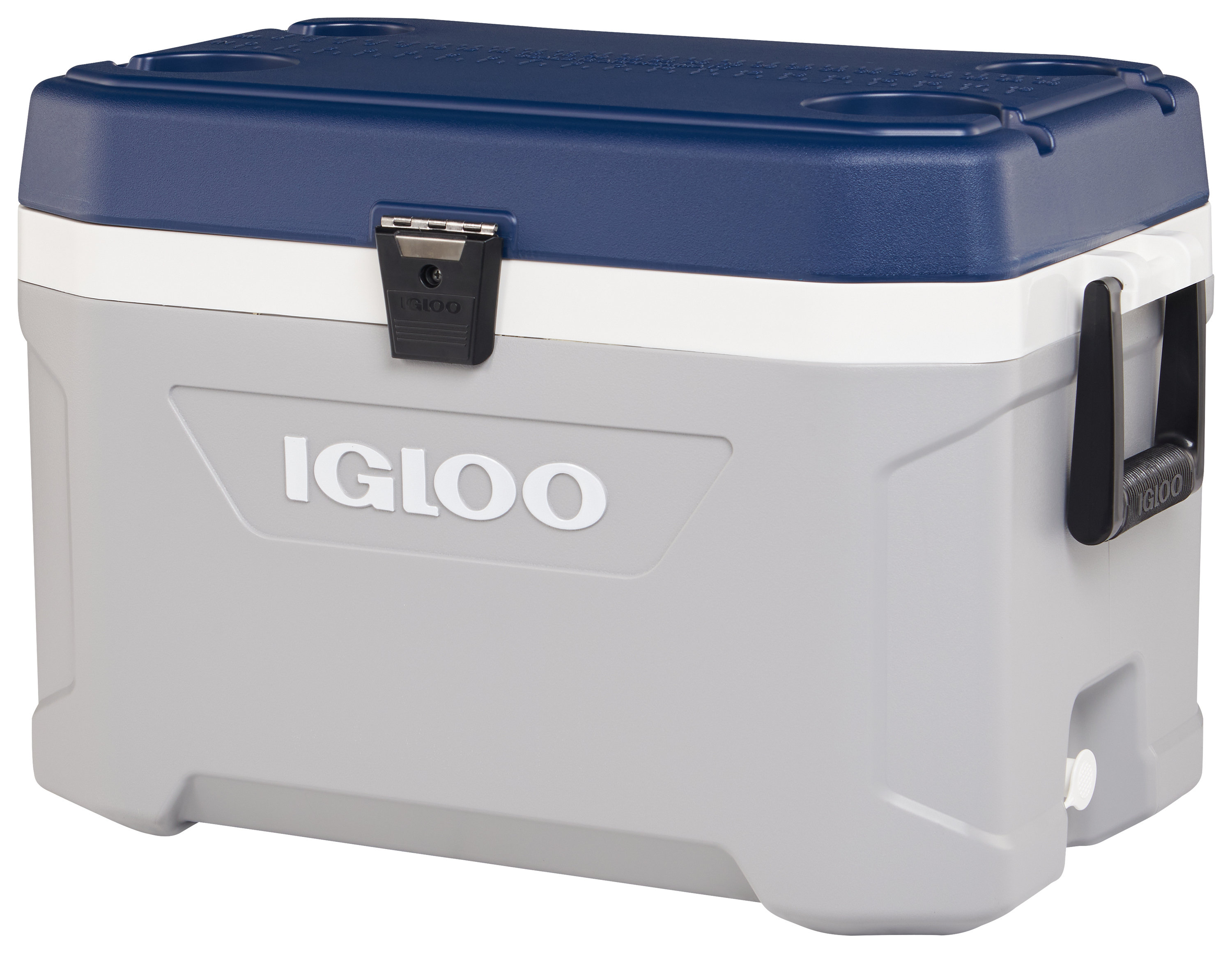 Igloo cooler in a Great fishing Rod holder 