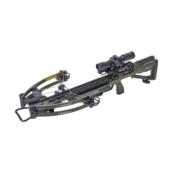 TenPoint Viper 430 Crossbow Package with ACUslide -Moss Green