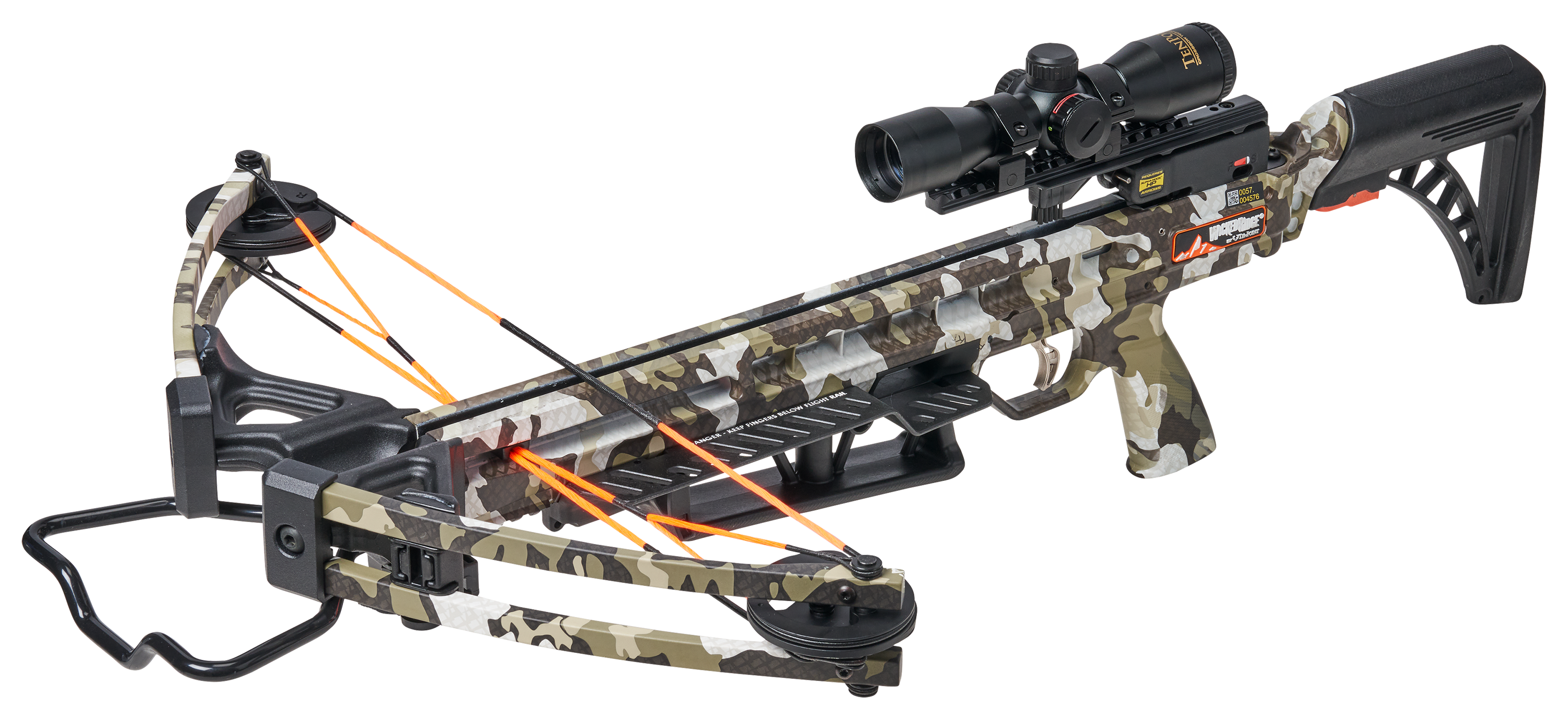 Wicked Ridge Rampage XS Crossbow Package with Adjustable Tactical Stock
