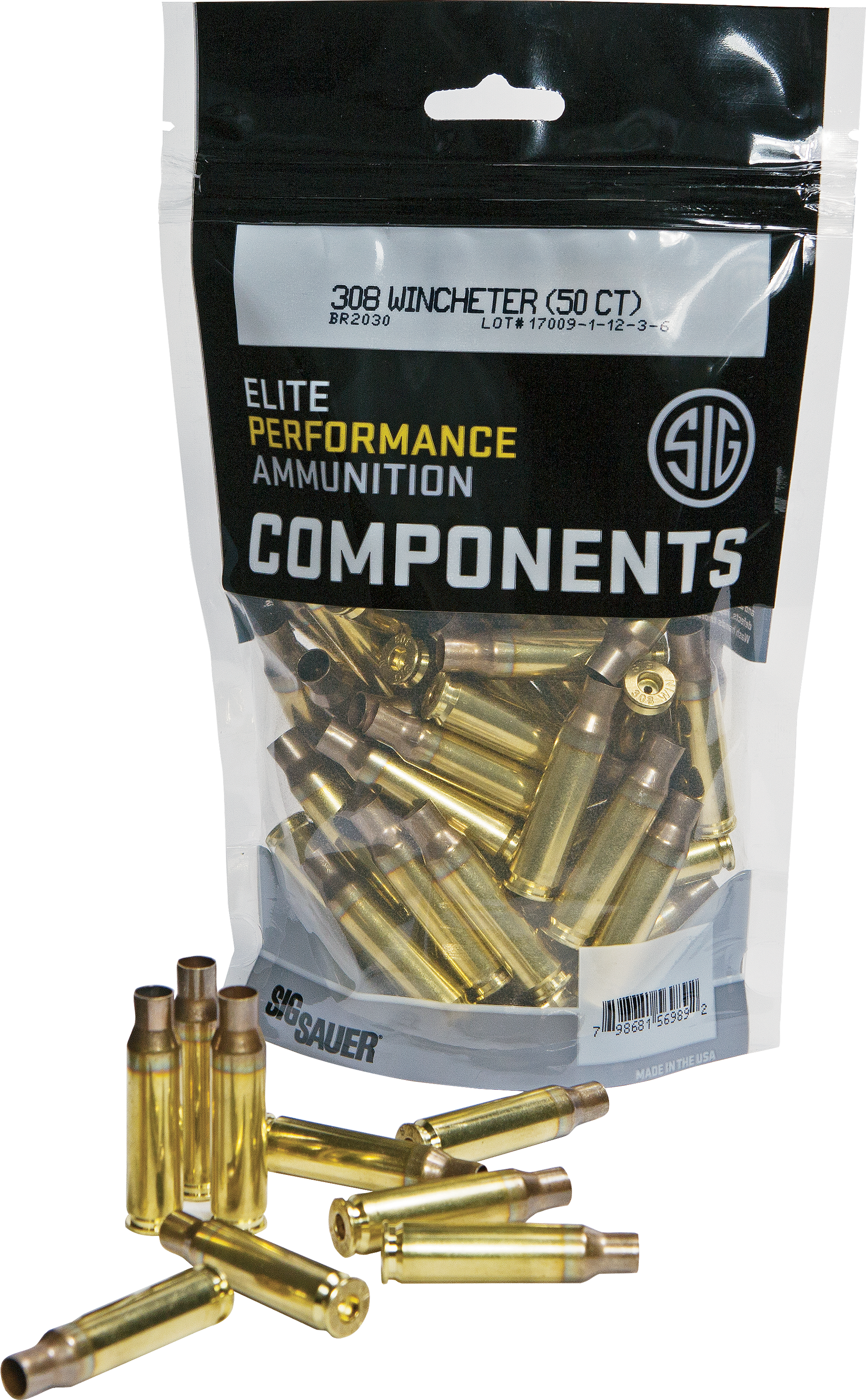 COMPONENT BRASS 270 WIN (50 CT) - Sig Sauer