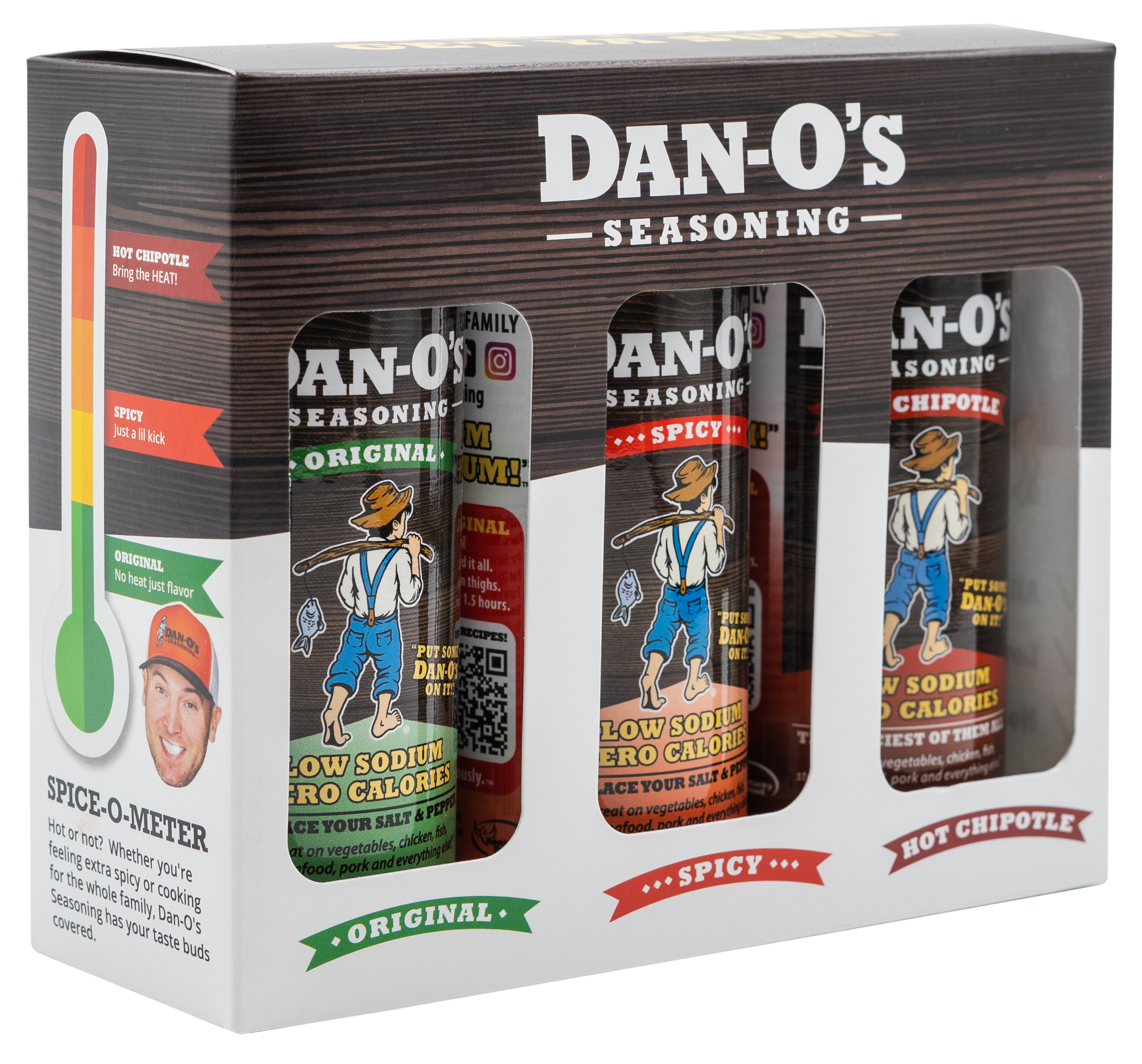 Pick 2 Dan-O's Seasonings: Chipotle, Original or Spicy