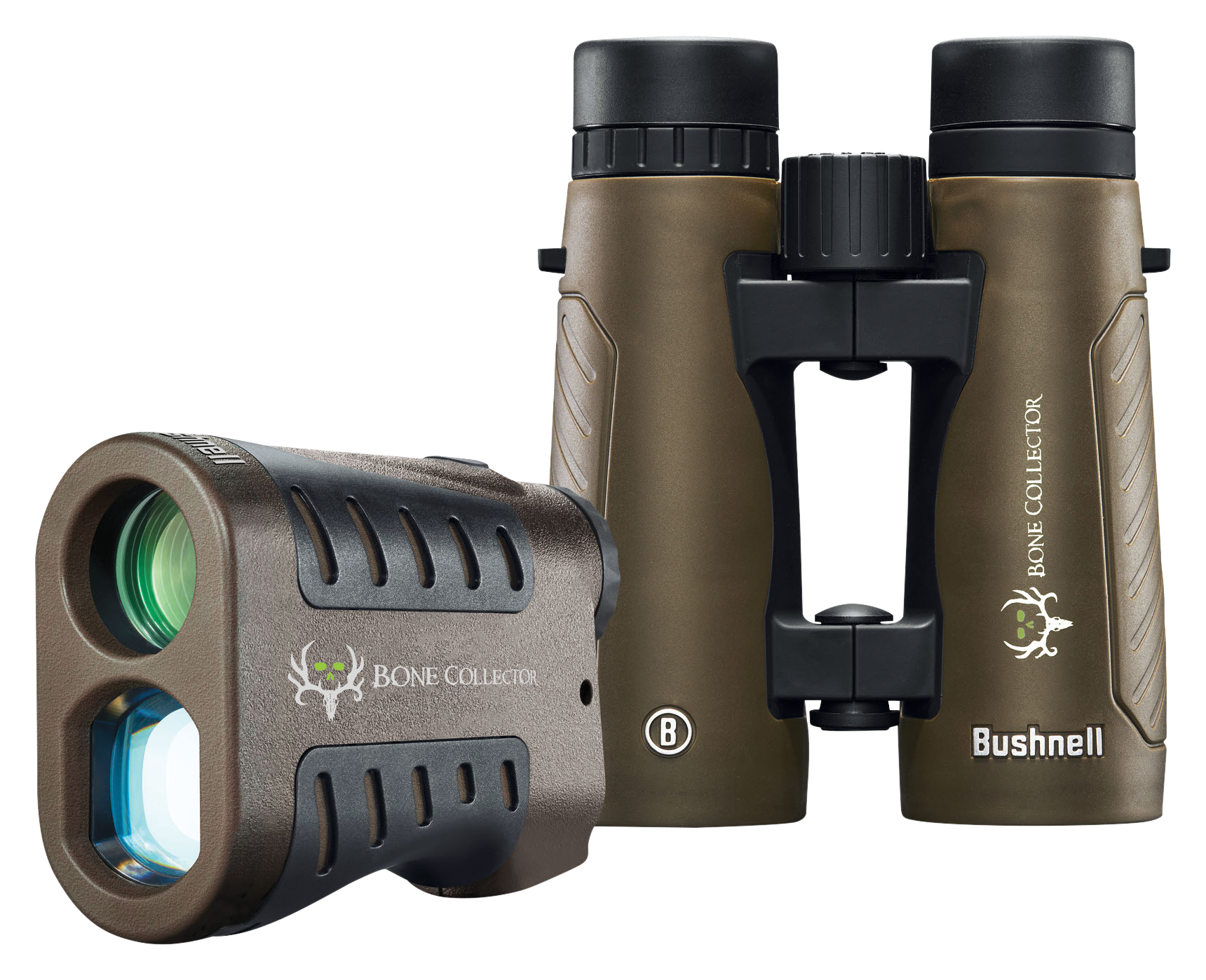 Bushnell Bone Collector 850 Rangefinder and 10x42 Binoculars Combo