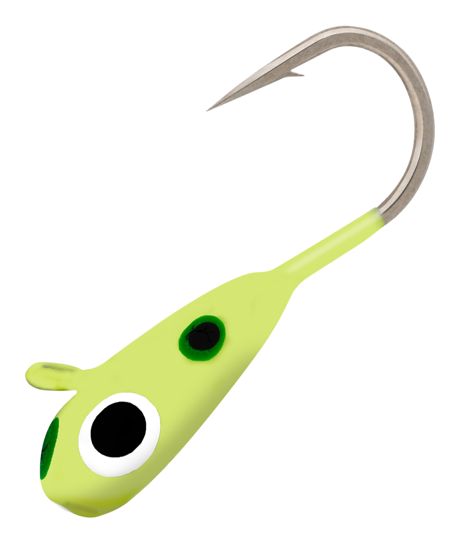 Image of Northland Fishing Tackle Tungsten Gill-Getter Ice Jig - #12 - Super-Glo Sneeze