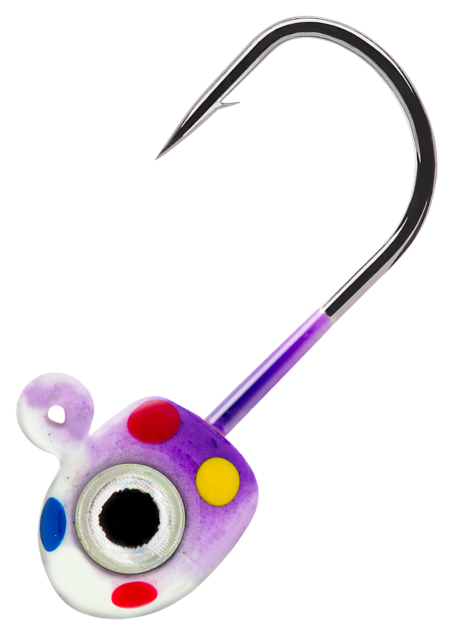 Image of Northland Fishing Tackle Tungsten Flat Fry Jighead - Purple Wonderbread - #10 1/16 oz.