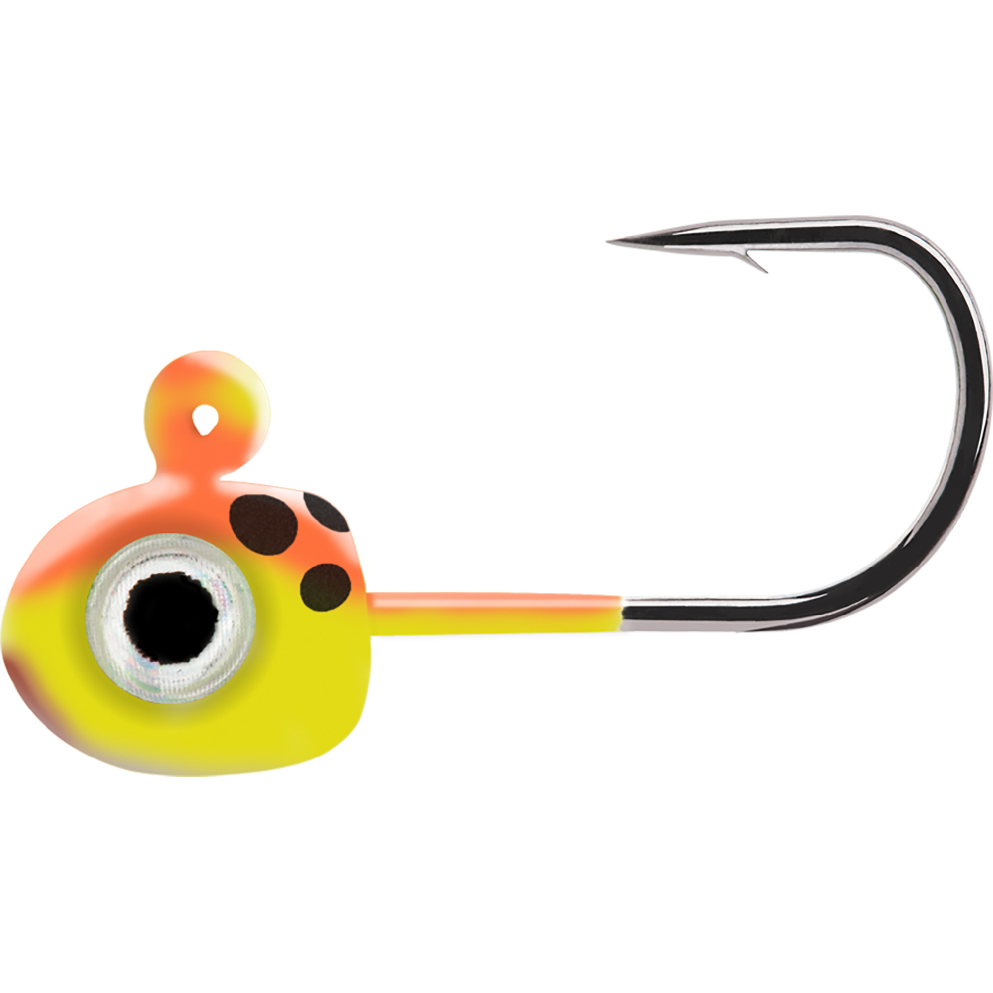 Image of Northland Fishing Tackle Tungsten Flat Fry Jighead - Ladybug - #10 1/16 oz.