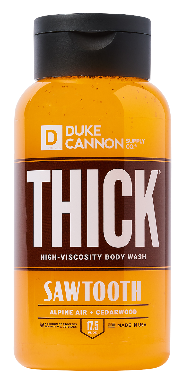 DUKE Cannon Supply Co. Sawtooth THICK High-Viscosity Body Wash
