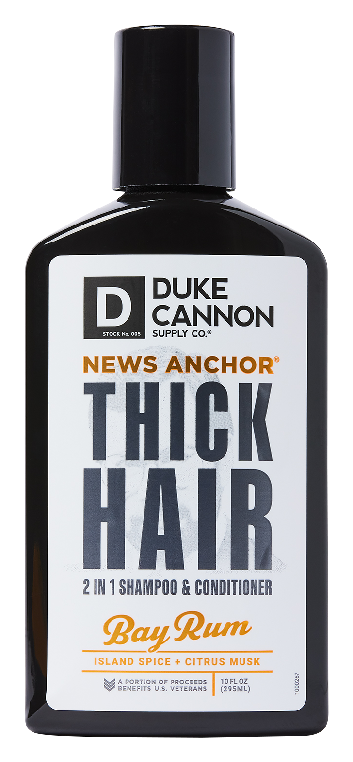 DUKE Cannon Supply Co. News Anchor Bay Rum 2-in-1 Hair Wash