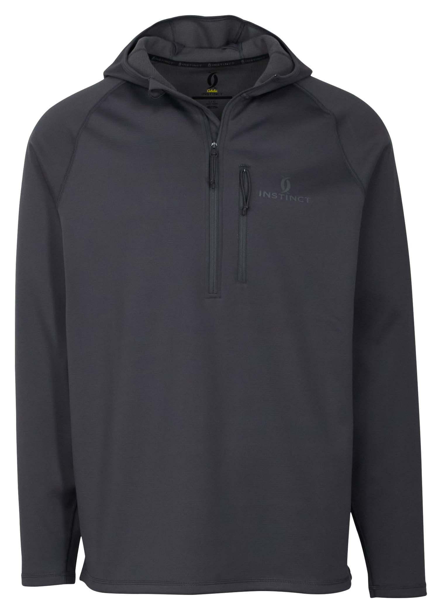 CABELA'S Instinct Midweight Quarter-Zip Hoodie with 4MOST INHIBIT for Men