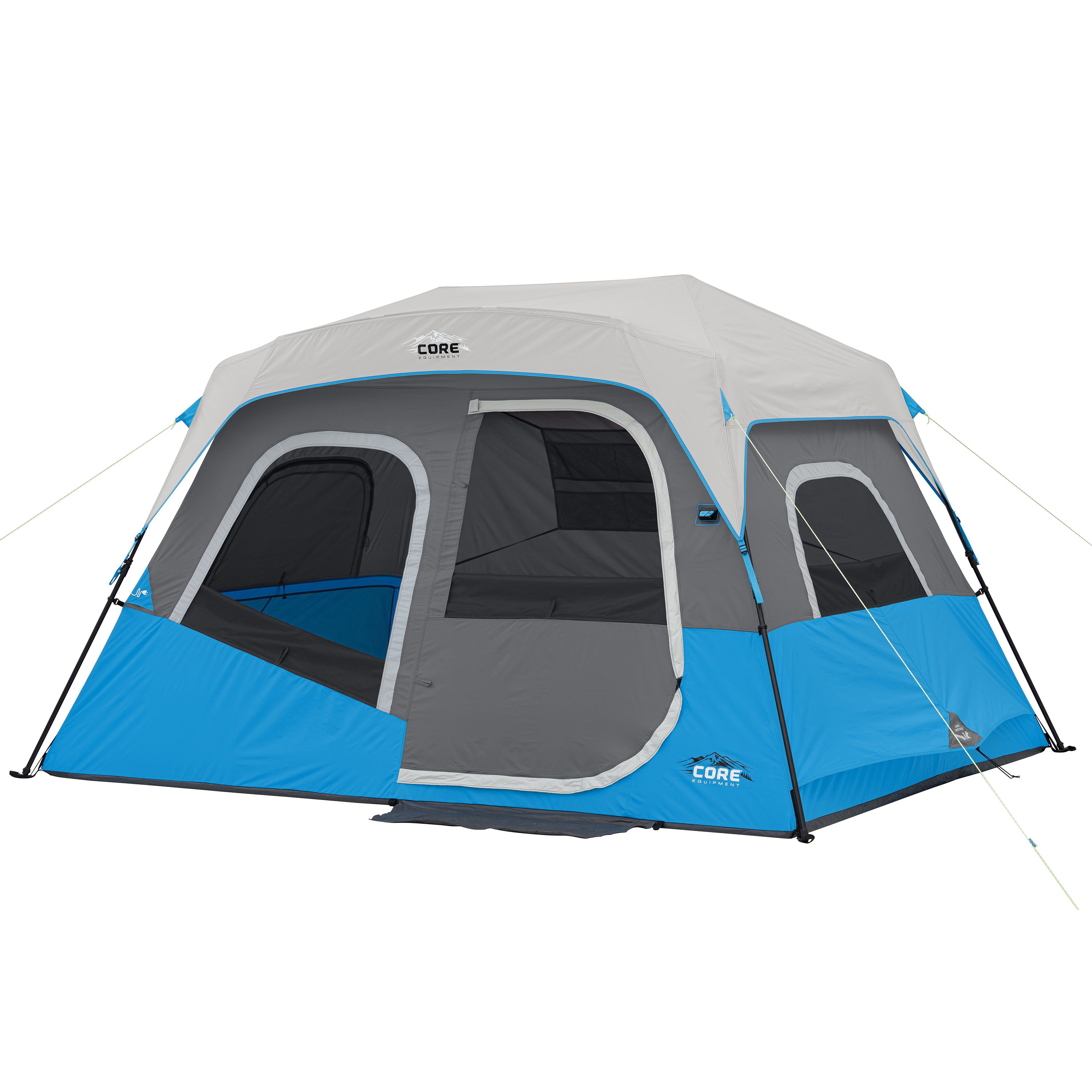 Core Equipment 6-Person Lighted Instant Cabin Tent