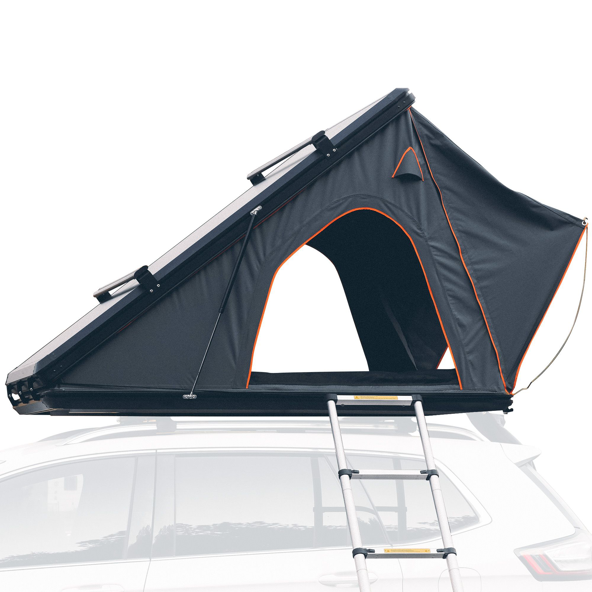 TRUSTMADE Scout Plus Series Hard-Shell Rooftop Tent with Roof Rack