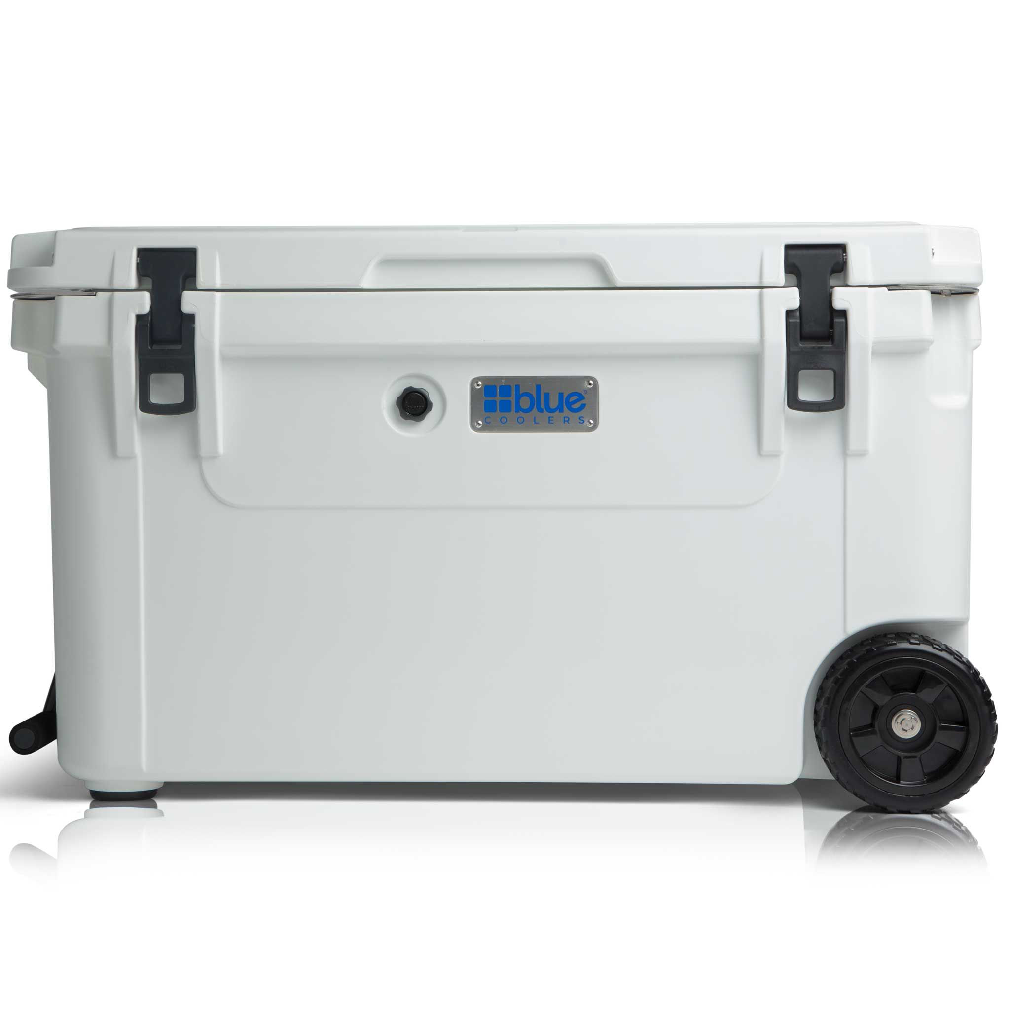 Image of Blue Coolers 110-Qt. Ark Series Rotomolded Wheeled Cooler - Arctic White