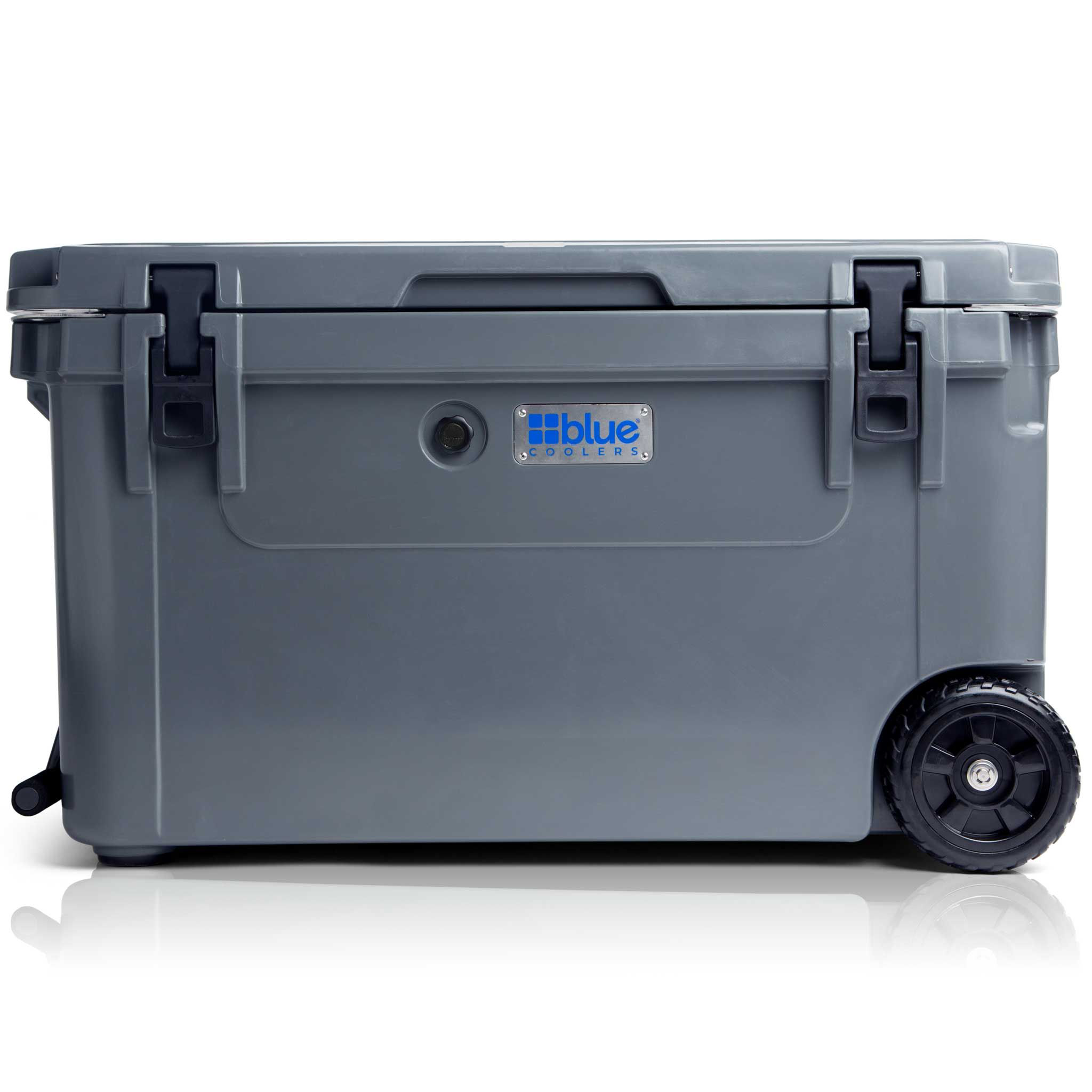 Image of Blue Coolers 110-Qt. Ark Series Rotomolded Wheeled Cooler - Charcoal Gray