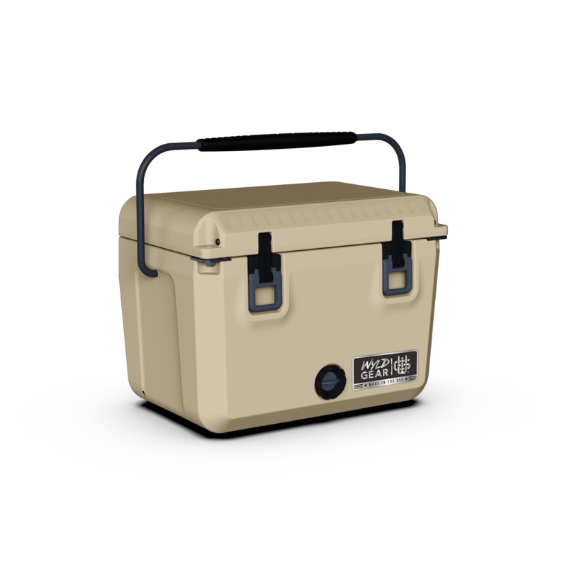 Image of Wyld Gear 25-Qt. Hard Cooler - Tan