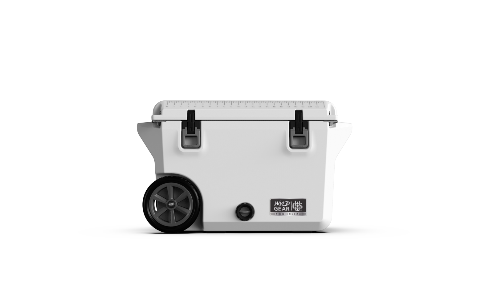 Image of Wyld Gear 50-Qt. Wheeled Hard Cooler - White