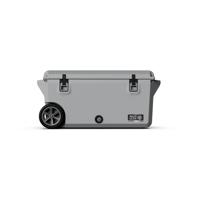 Image of Wyld Gear 75-Qt. Wheeled Hard Cooler - Grey