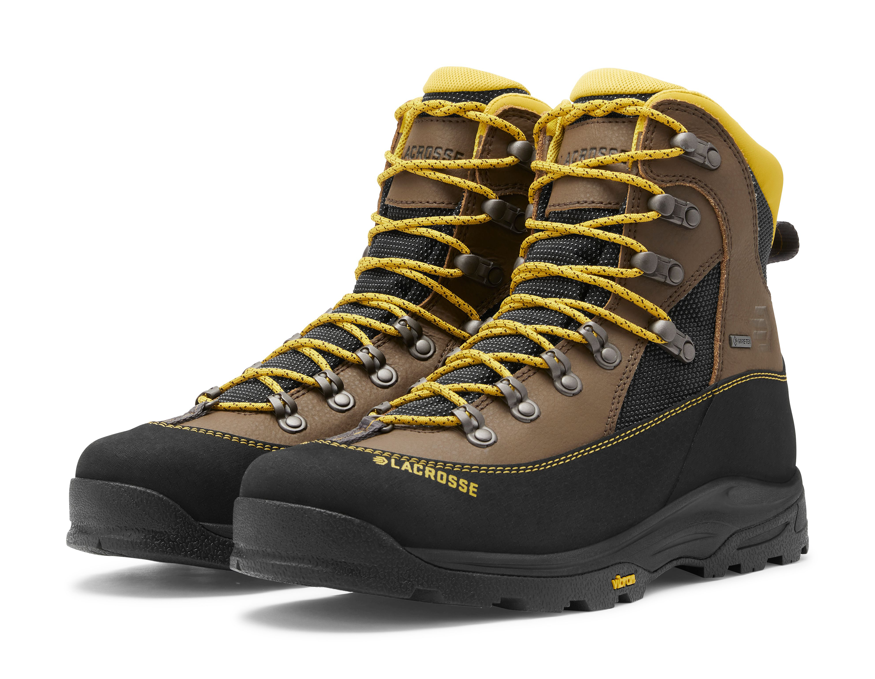 LaCrosse Ursa MS GORE-TEX Hunting Boots for Men - Gunmetal/Orange - 7.5M