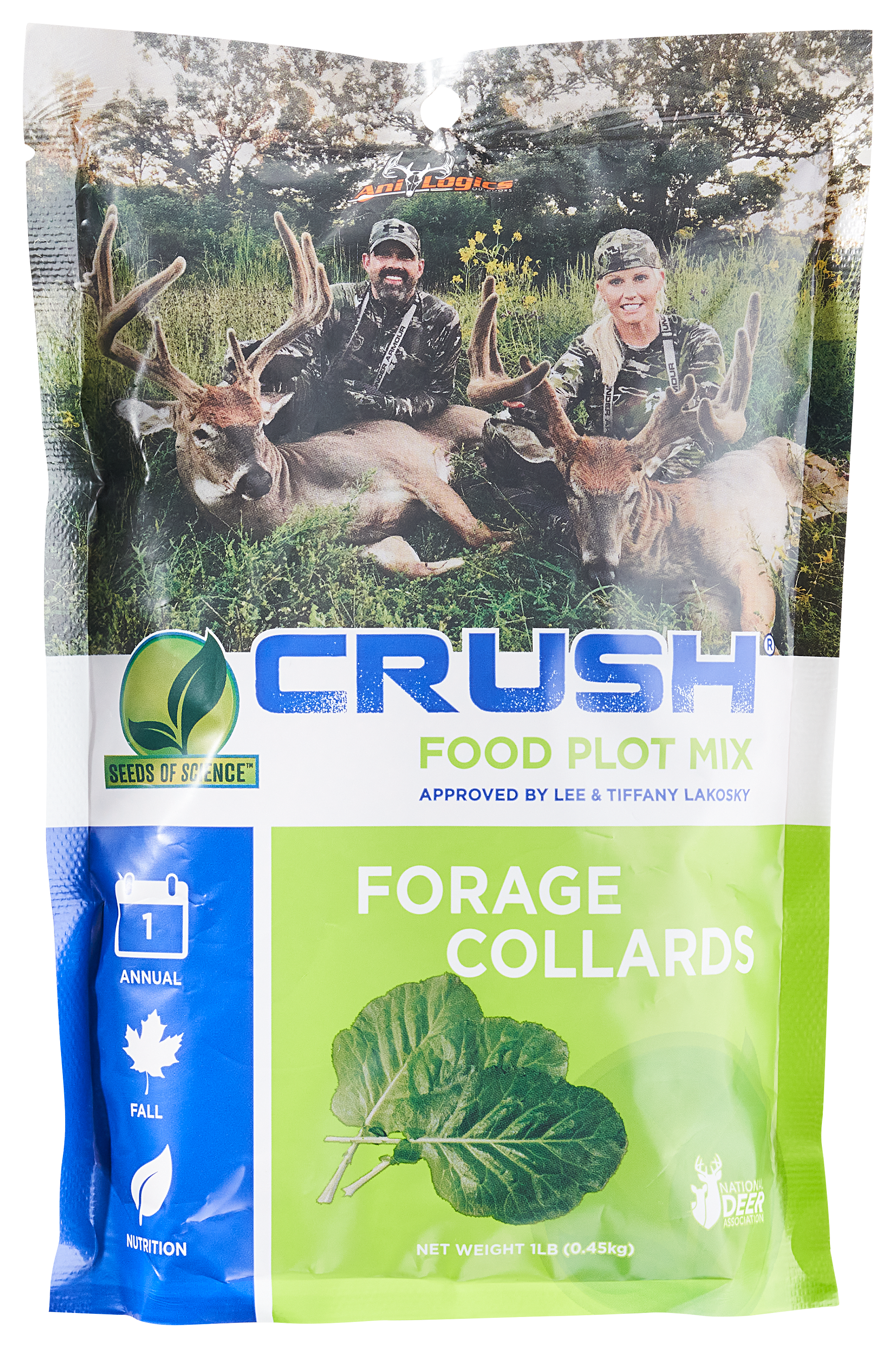 Ani-Logics CRUSH Forage Collards Food Plot Mix for Deer thumbnail