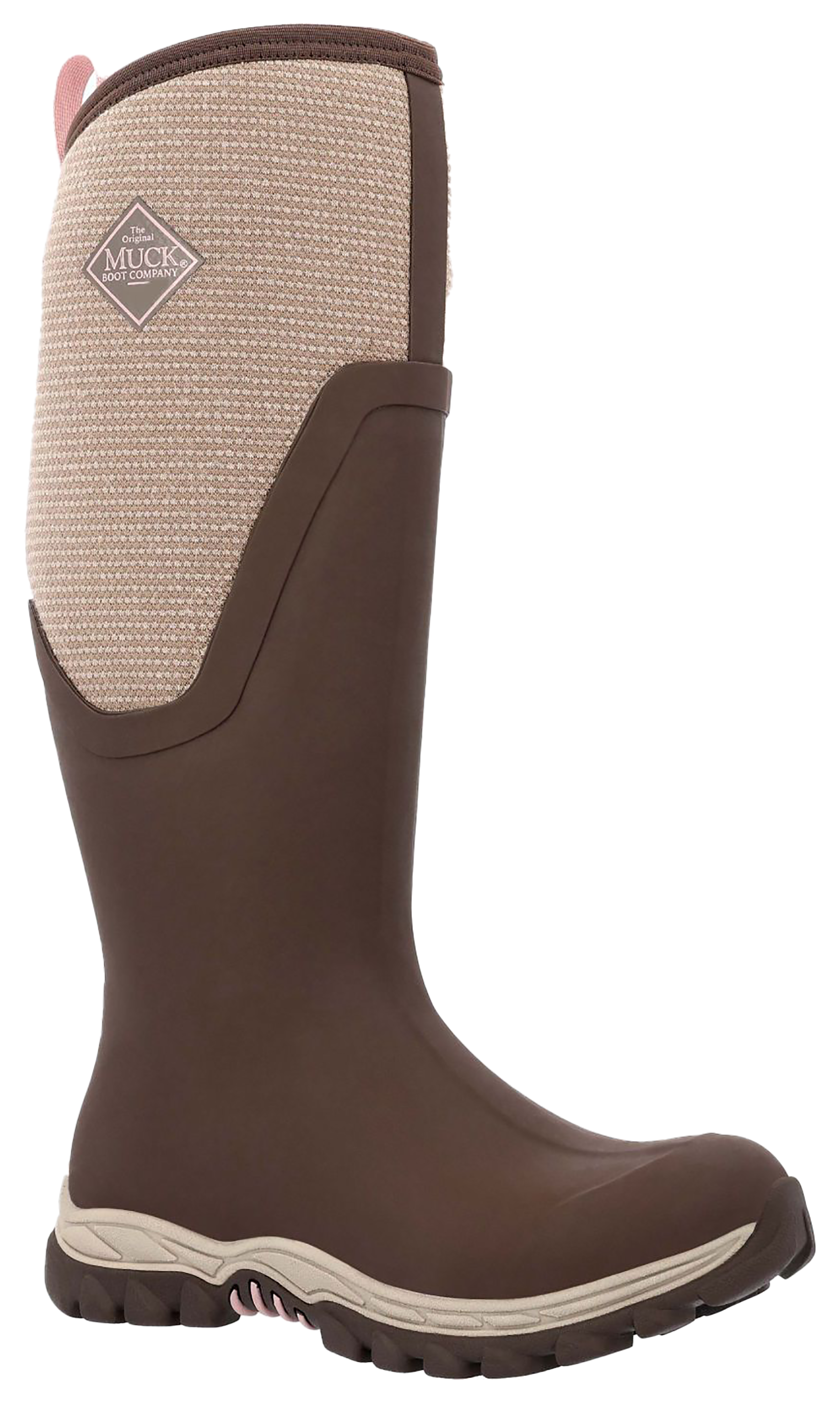 Image of The Original Muck Boot Company Arctic Sport II Tall Rubber Boots for Ladies - Brown - 11M